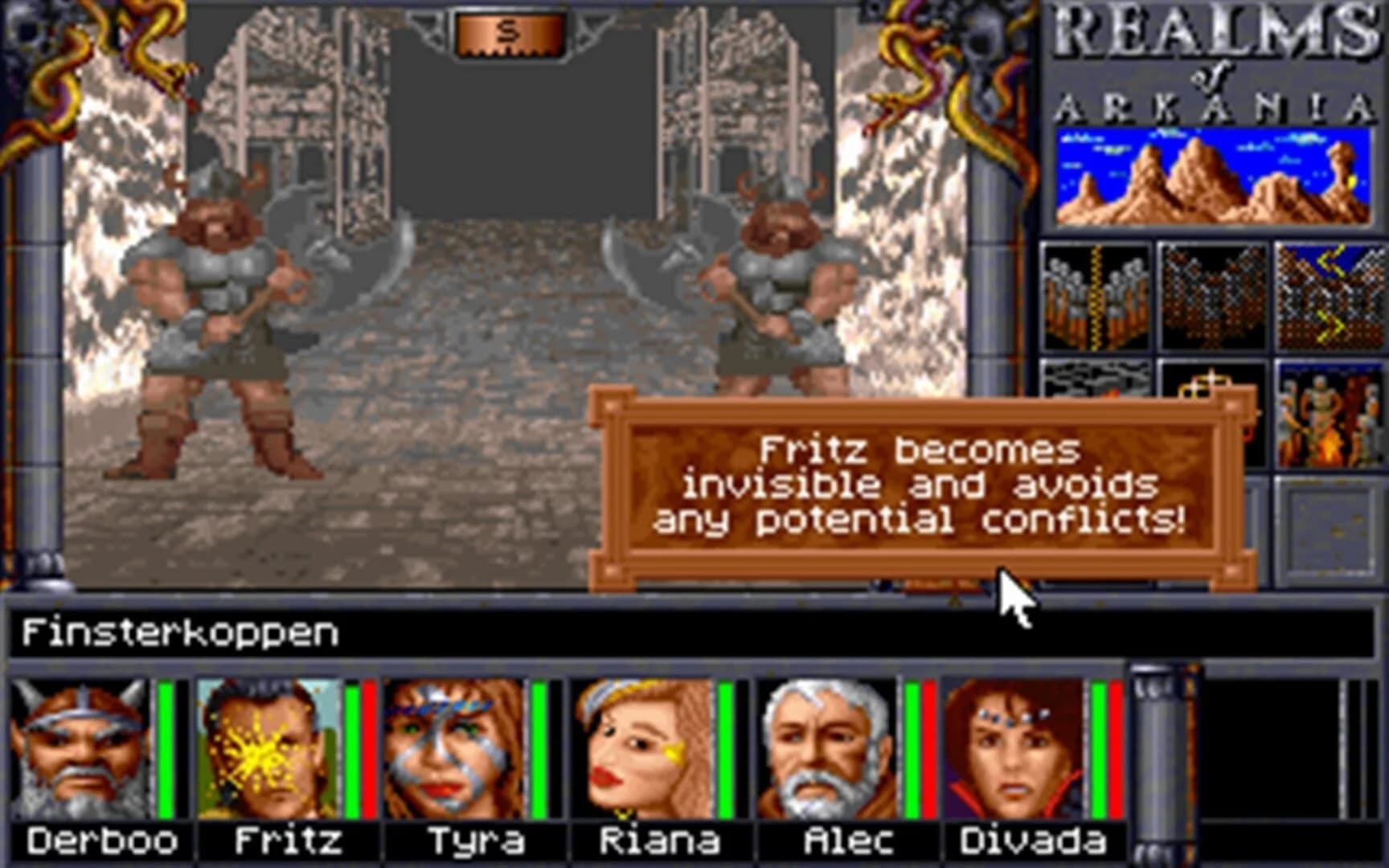 Realms of Arkania 2 - Star Trail Classic screenshot 4