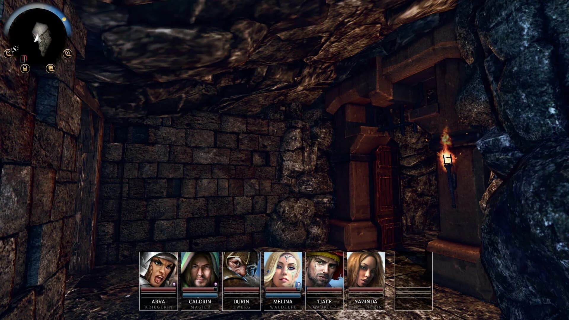 Realms of Arkania: Star Trail screenshot 1