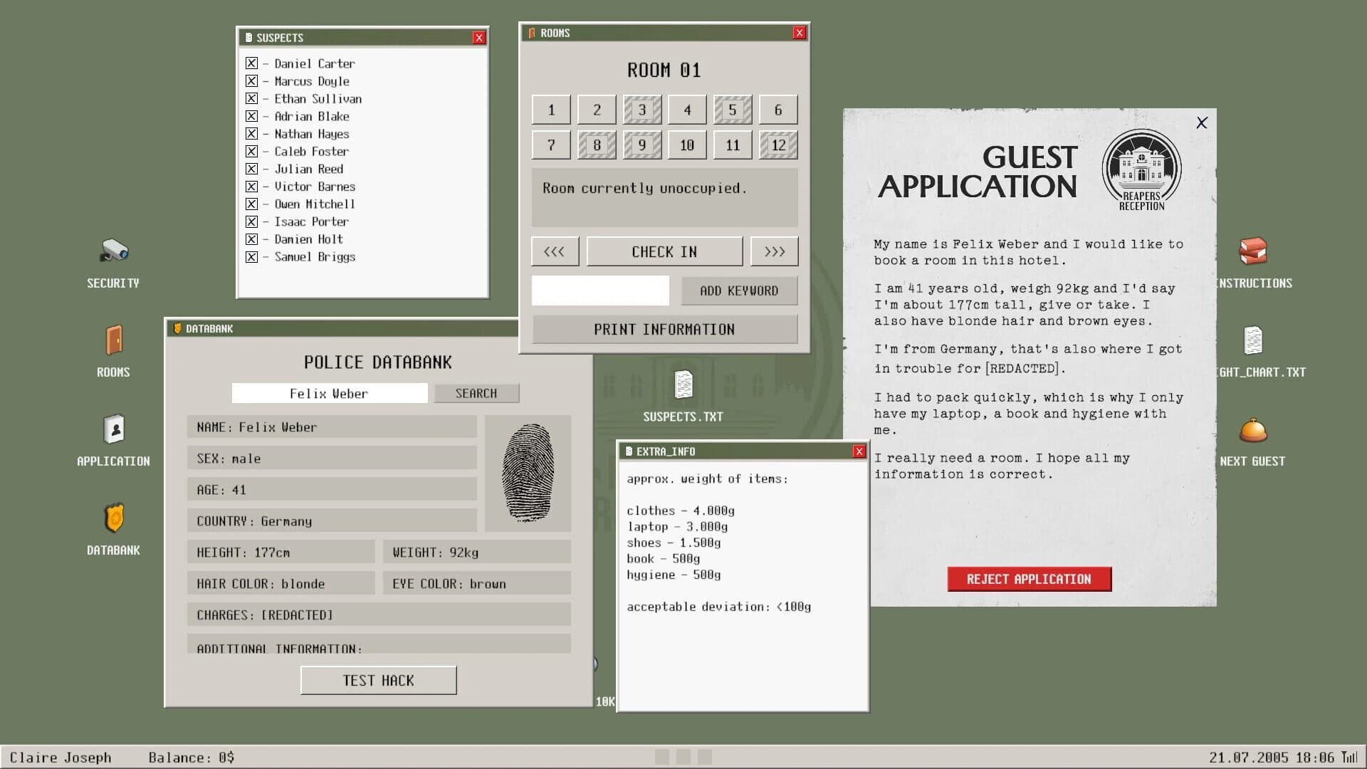 Reapers Reception screenshot 3