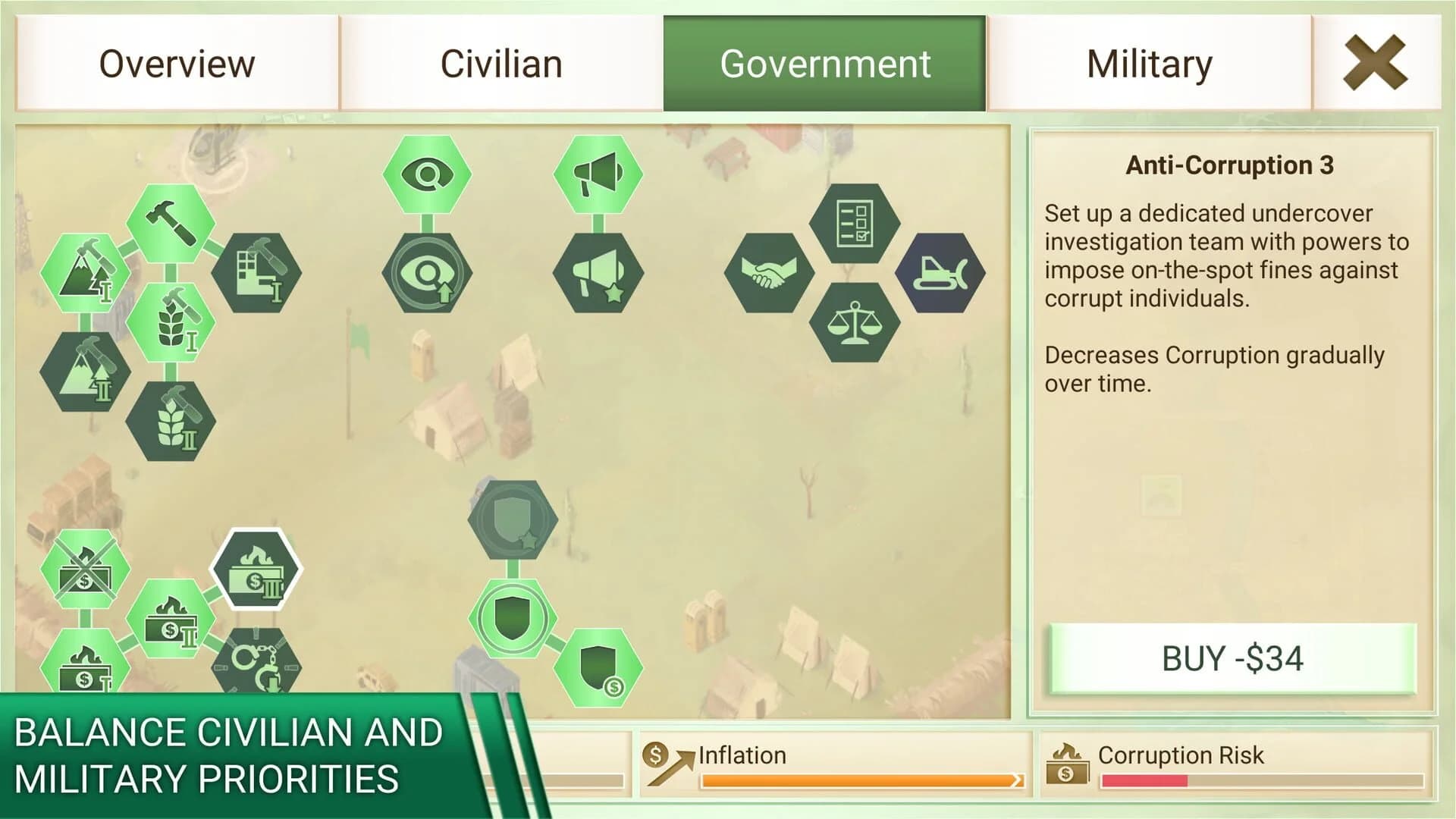Rebel Inc. screenshot 5