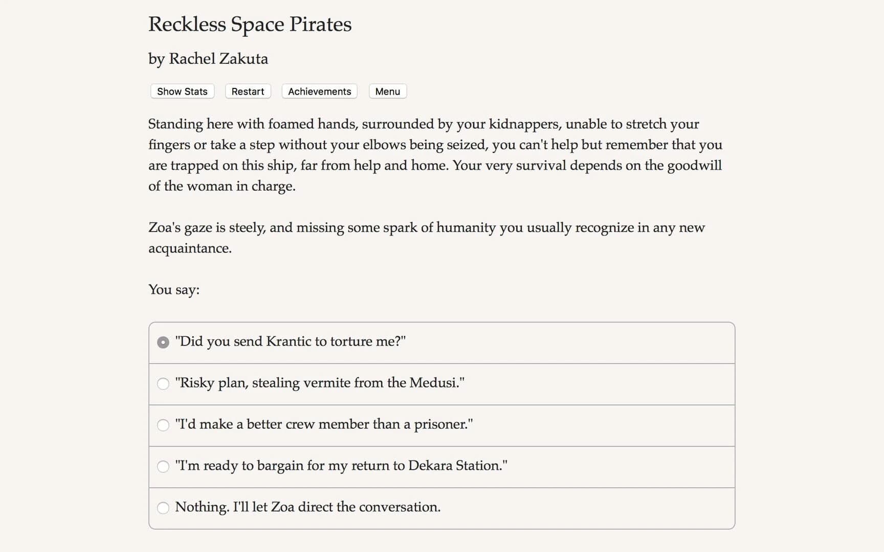 Reckless Space Pirates screenshot 1