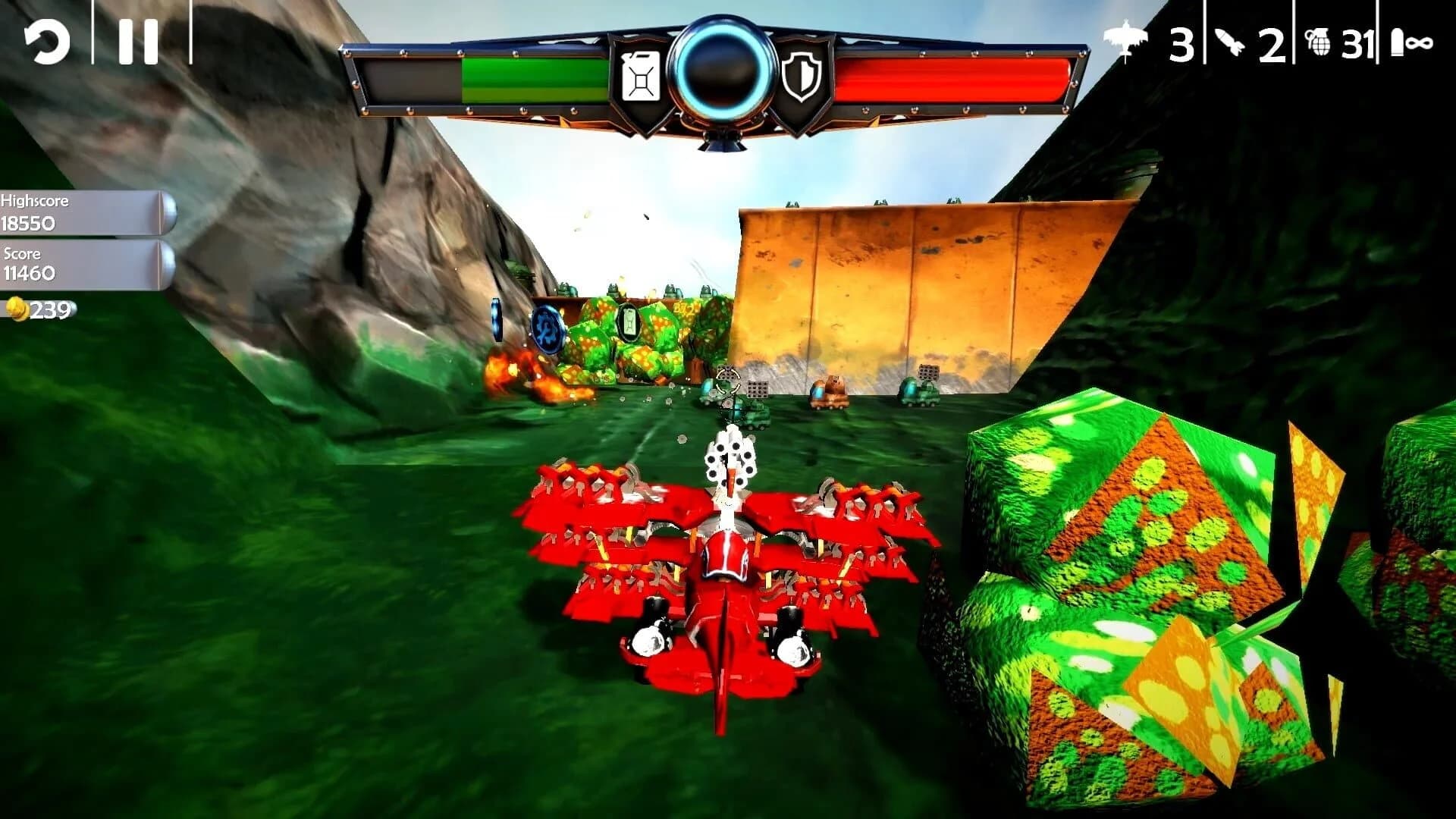 Red Barton and The Sky Pirates screenshot 4