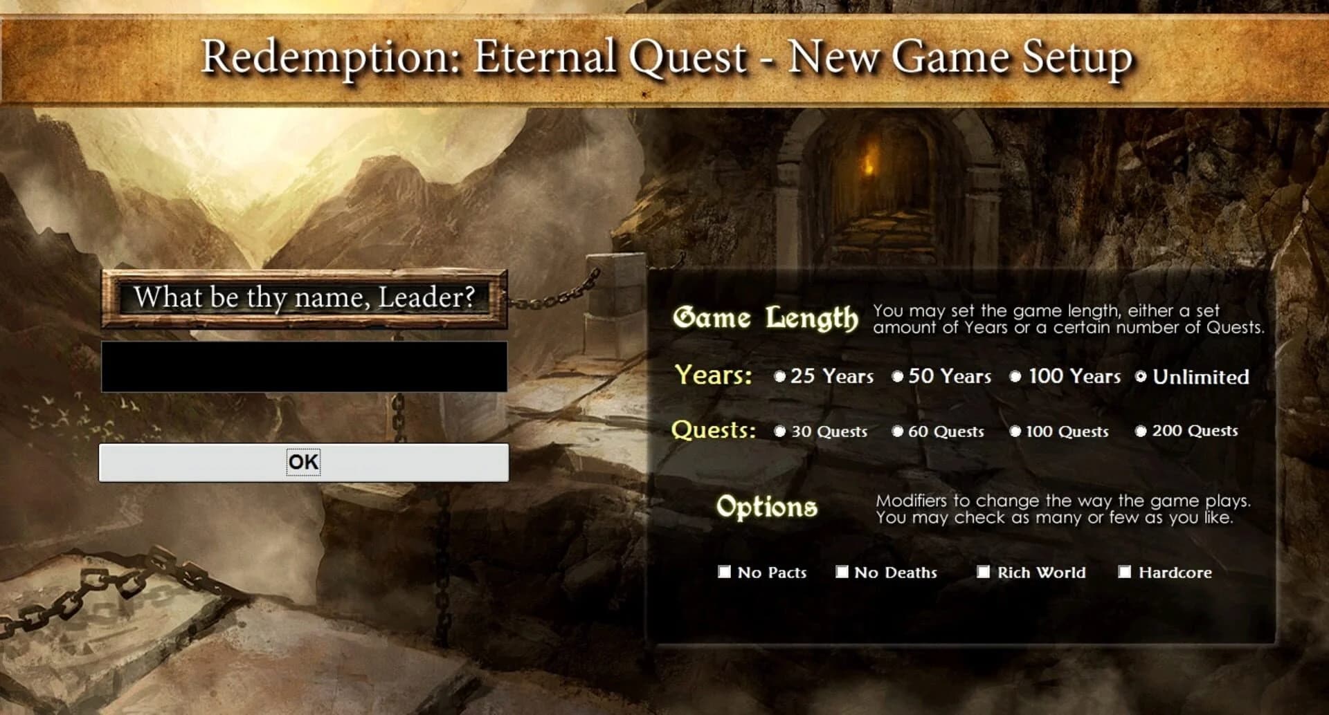 Redemption: Eternal Quest screenshot 1