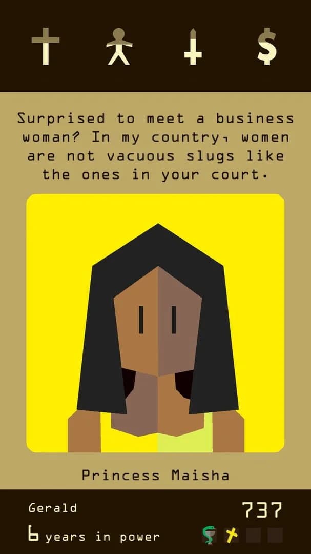 Reigns screenshot 1