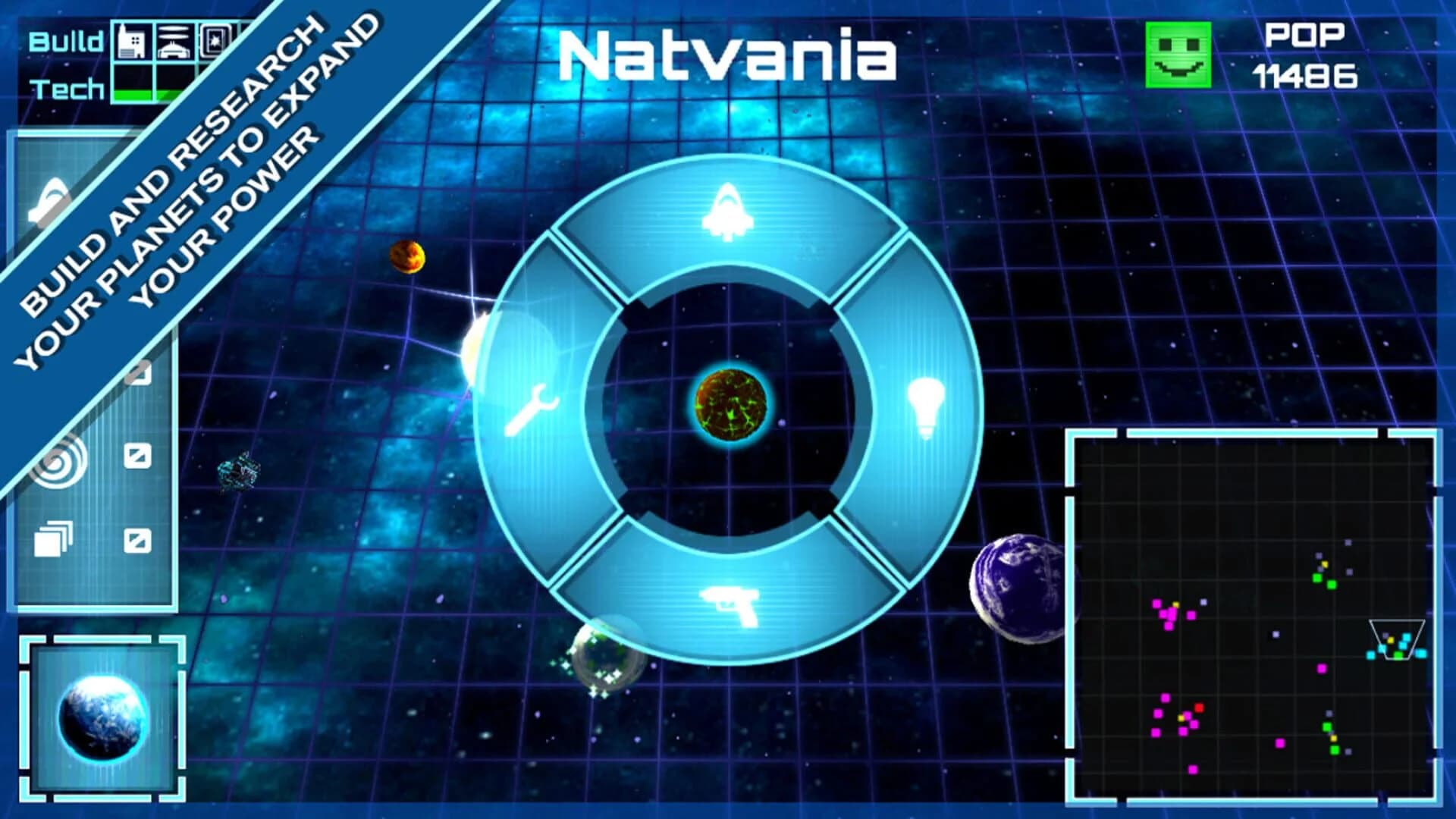 Relativity Wars - A Science Space RTS screenshot 2