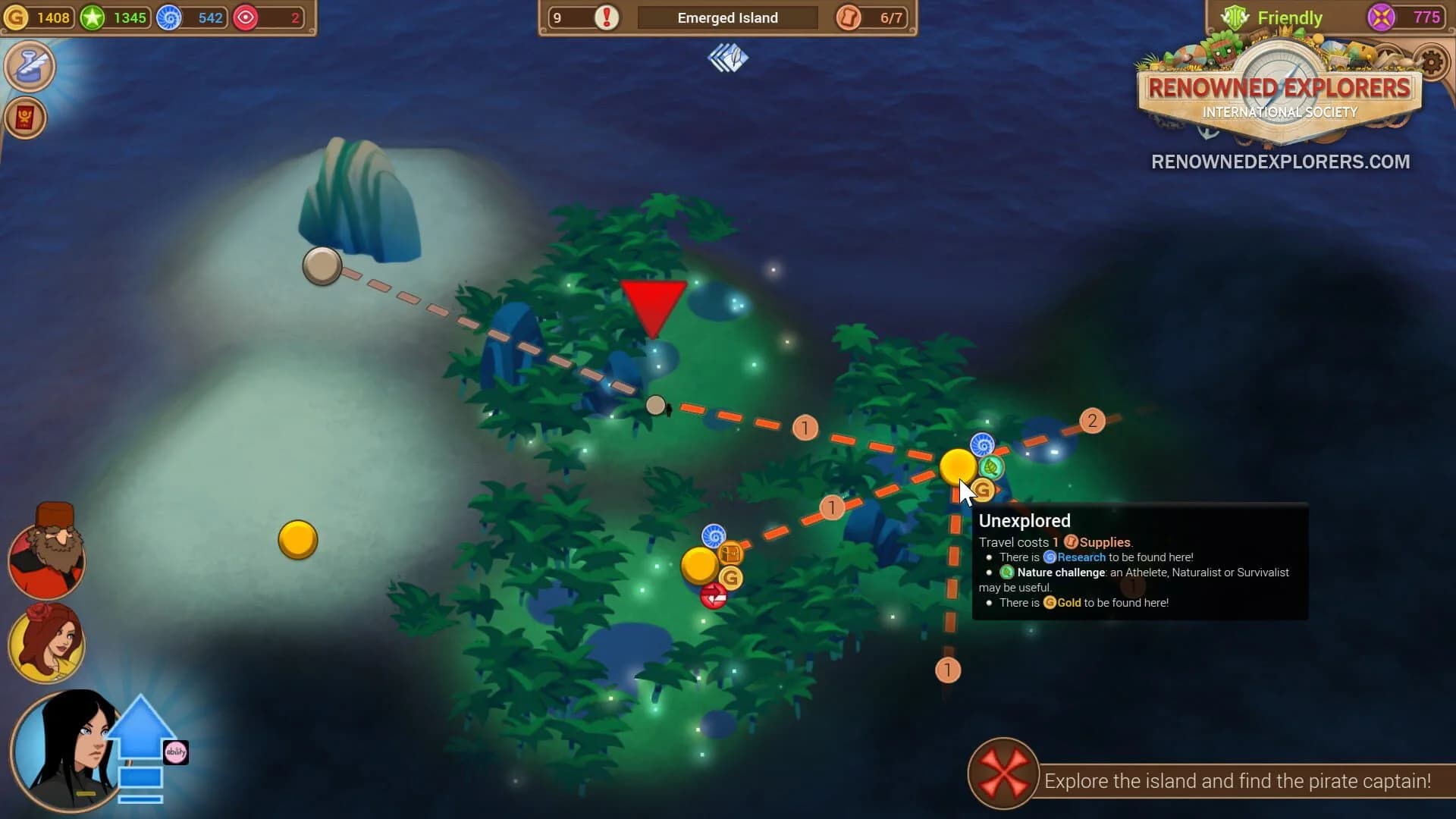 Renowned Explorers: International Society screenshot 3