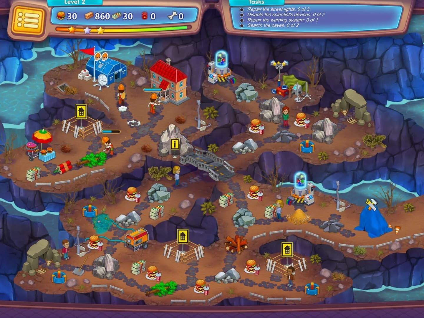 Rescue Team: Evil Genius screenshot 1