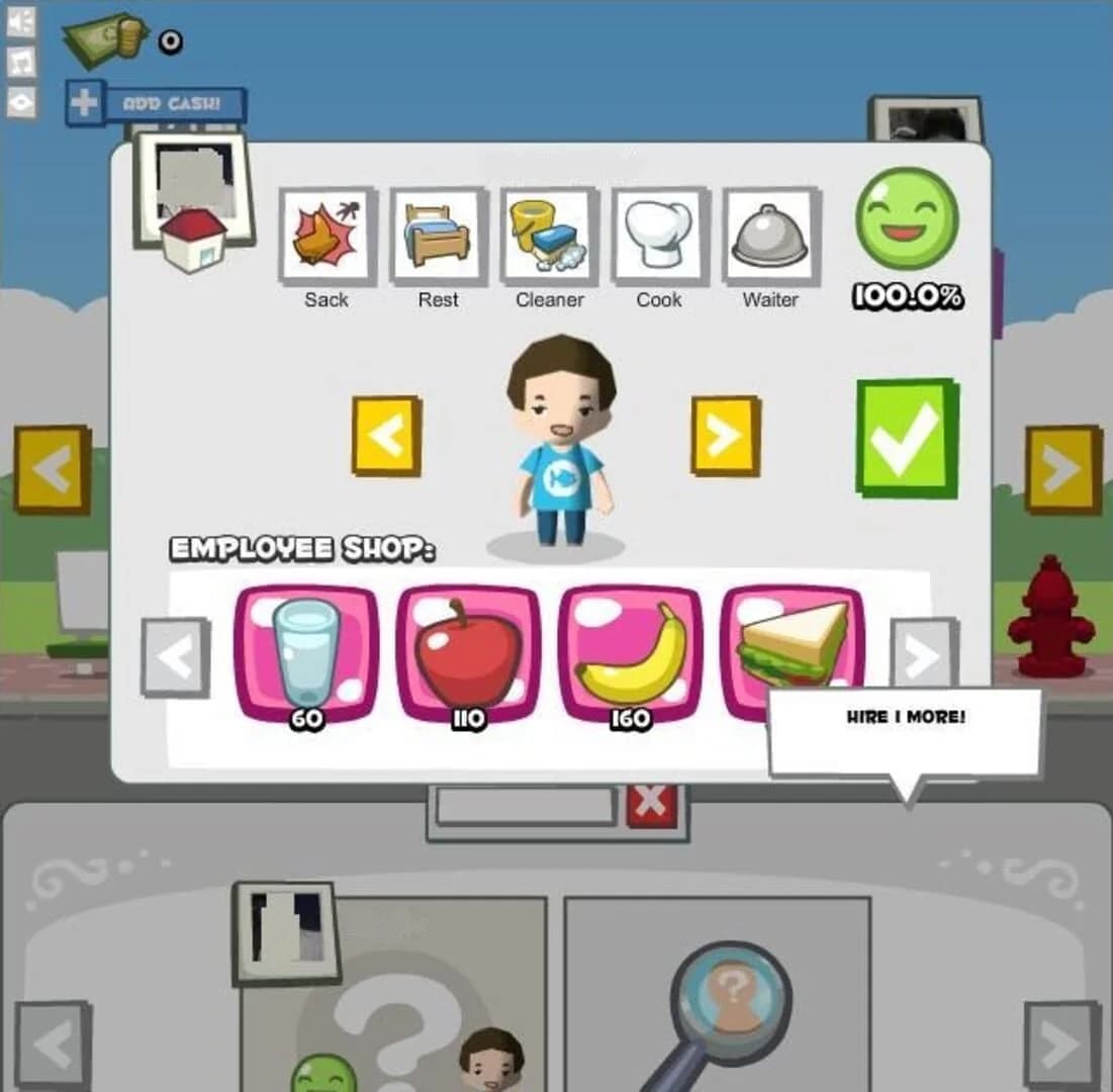Restaurant City screenshot 4