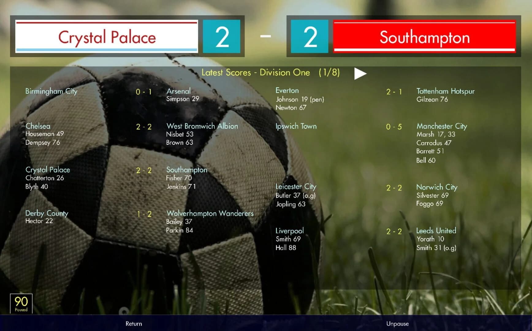 Retro Football Boss screenshot 1