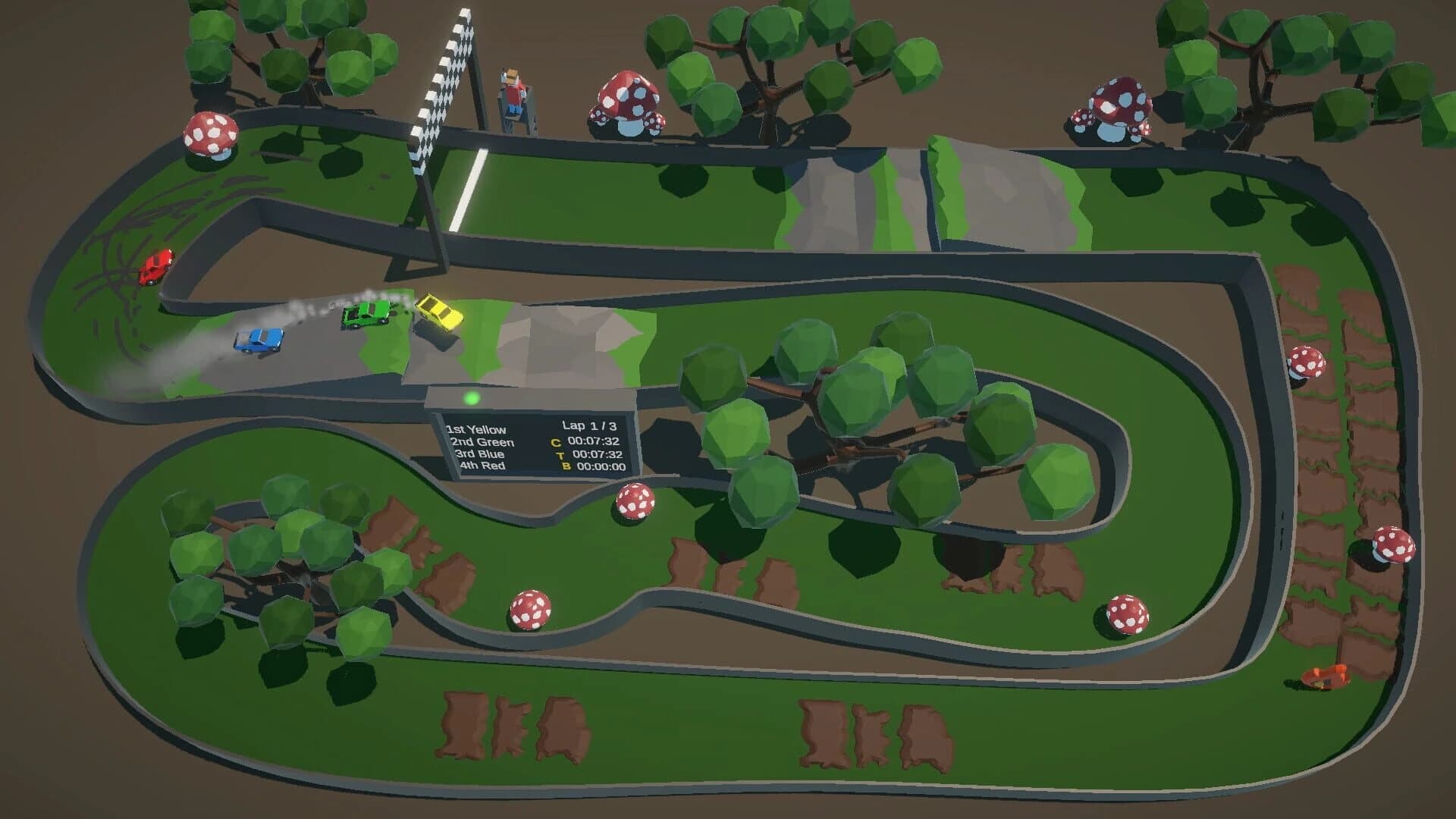 Retro Rally! screenshot 1