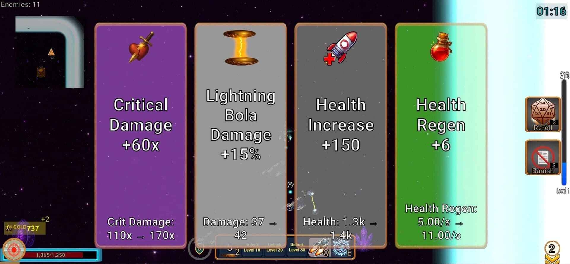 Retronaut screenshot 1
