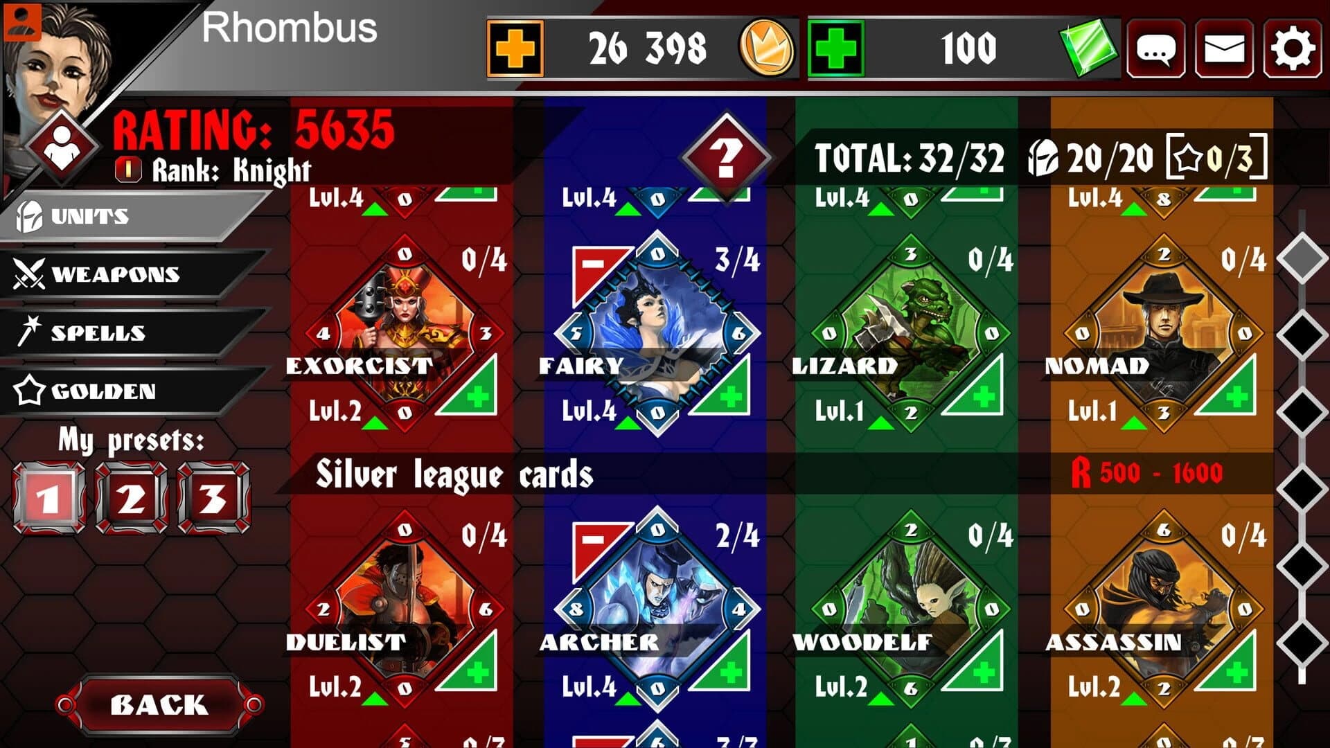 Rhombus Legends screenshot 1