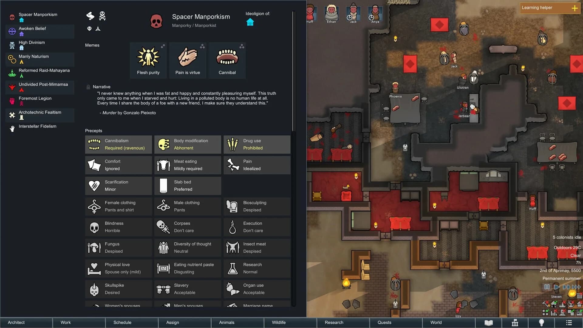 RimWorld: Ideology screenshot 4