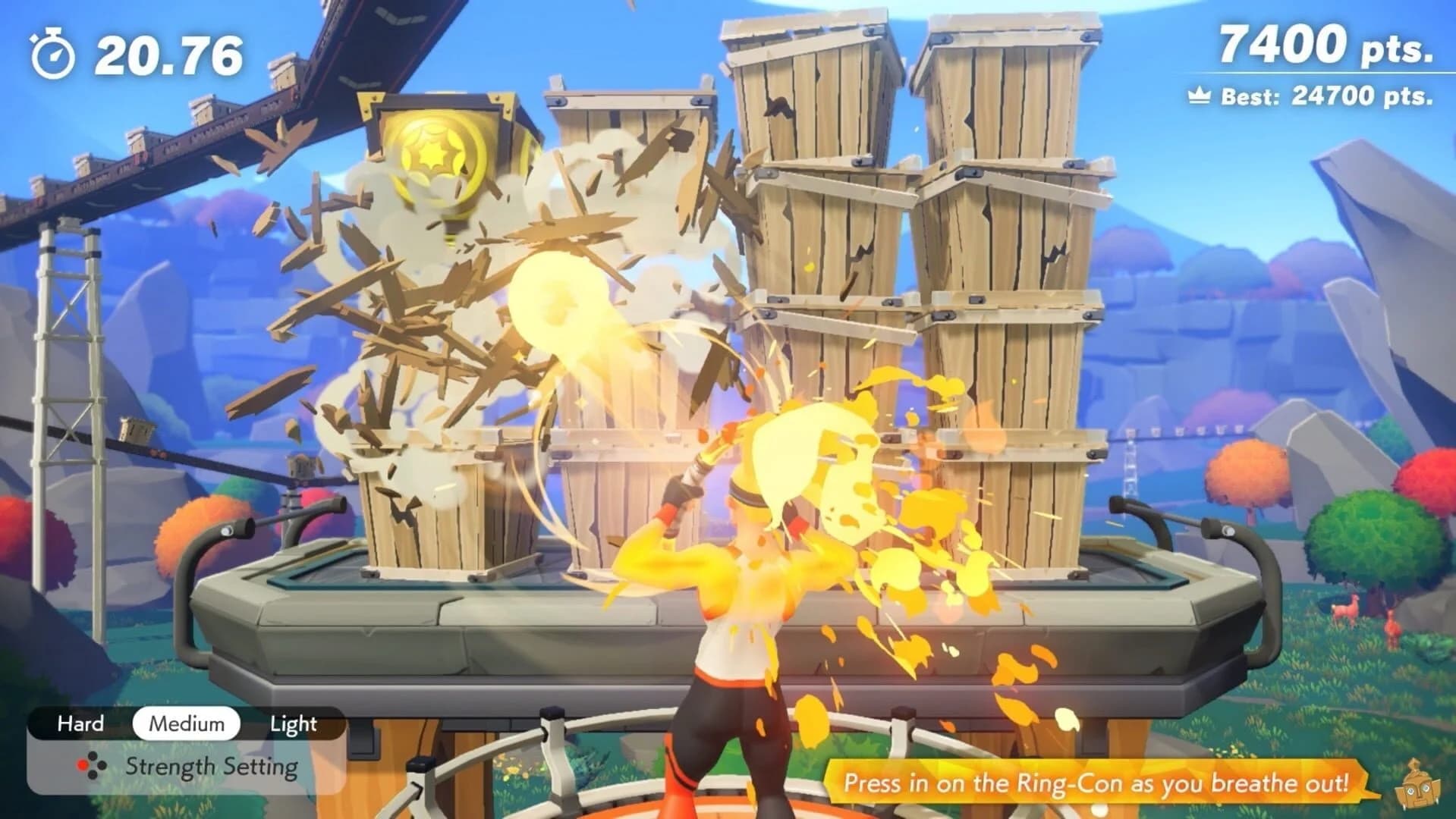 Ring Fit Adventure screenshot 1