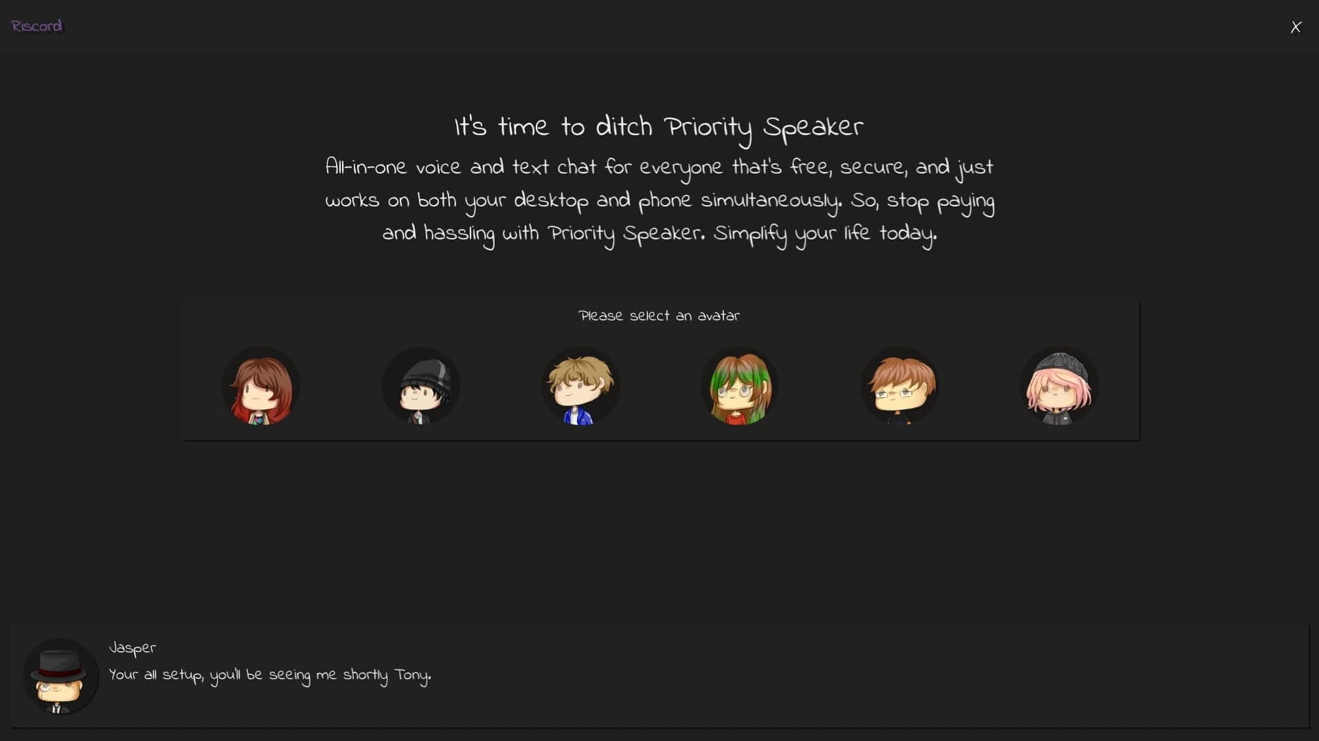 Riscord screenshot 4