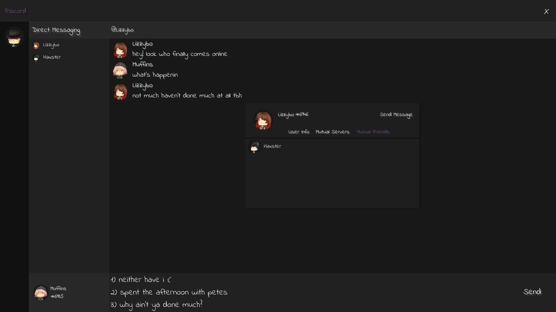 Riscord screenshot 5