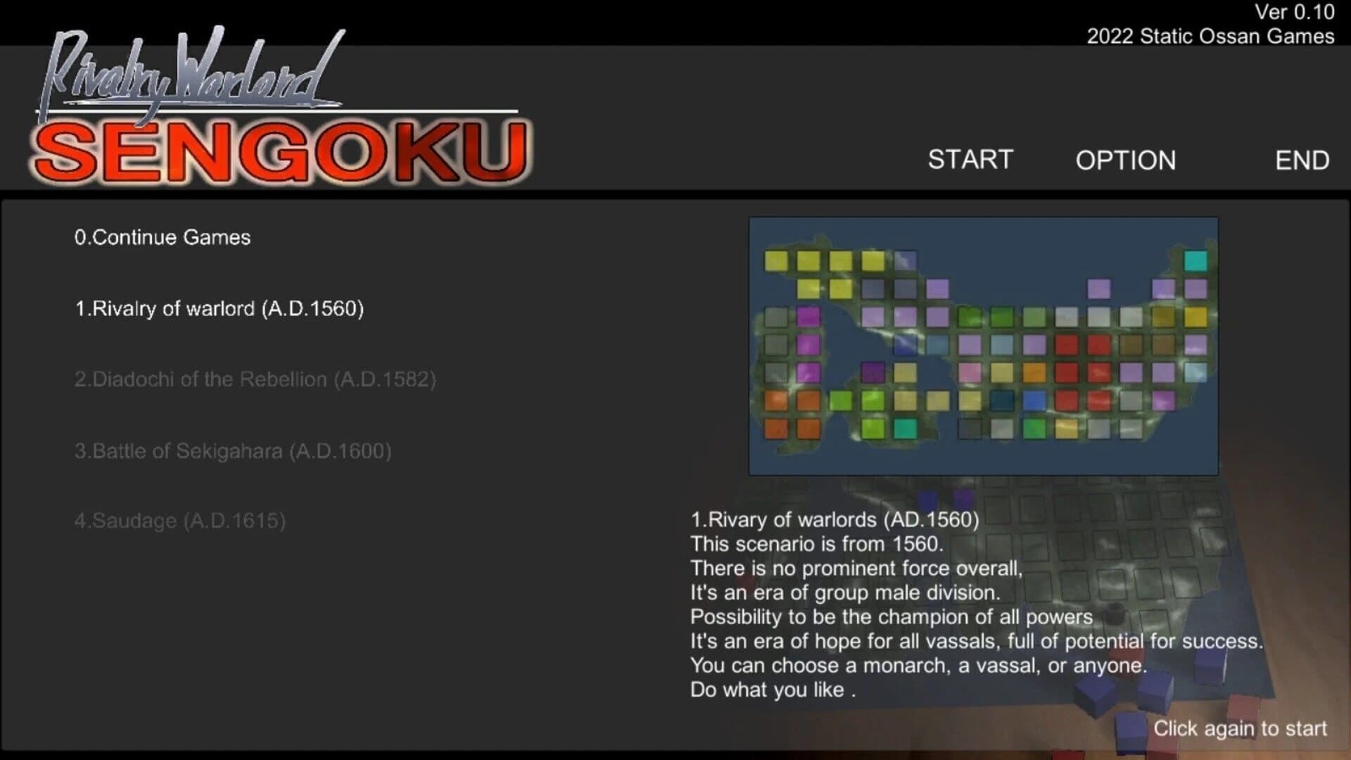 Rivalry warlord Sengoku screenshot 3
