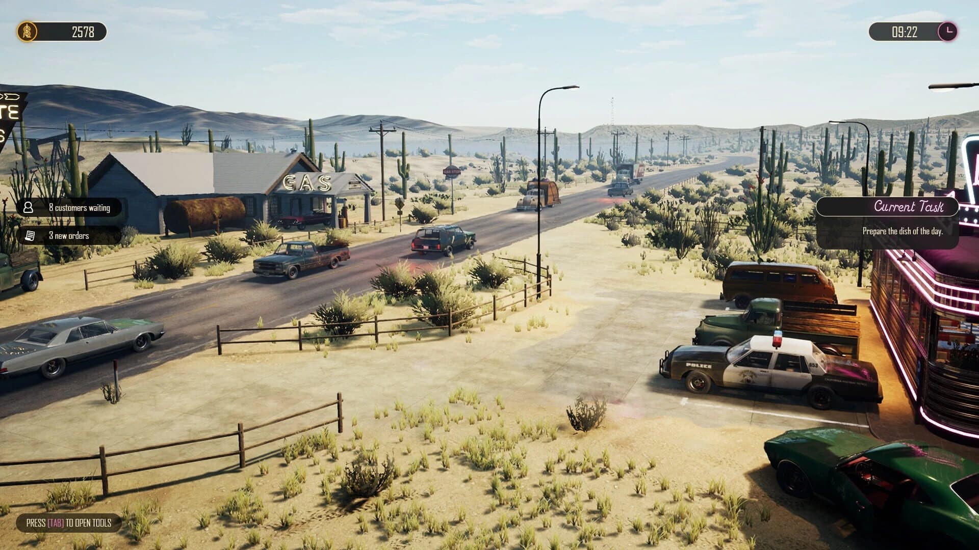Road Diner Simulator screenshot 1