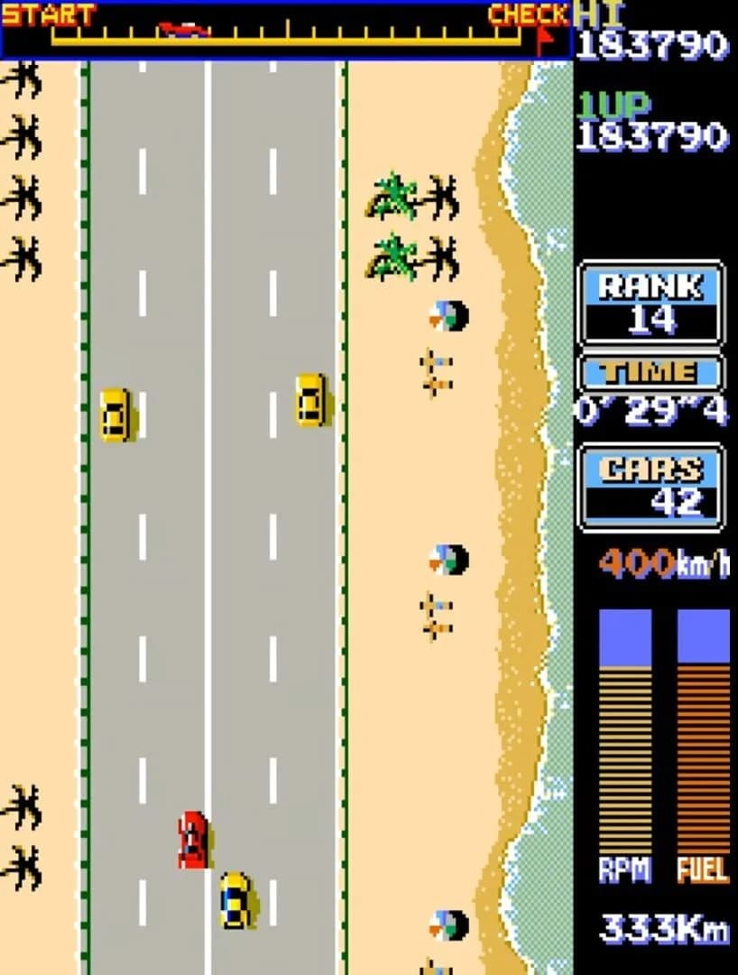 Road Fighter screenshot 2