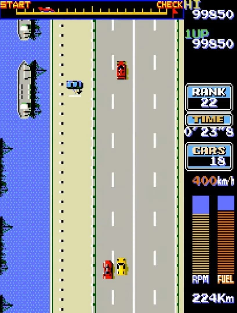 Road Fighter screenshot 1