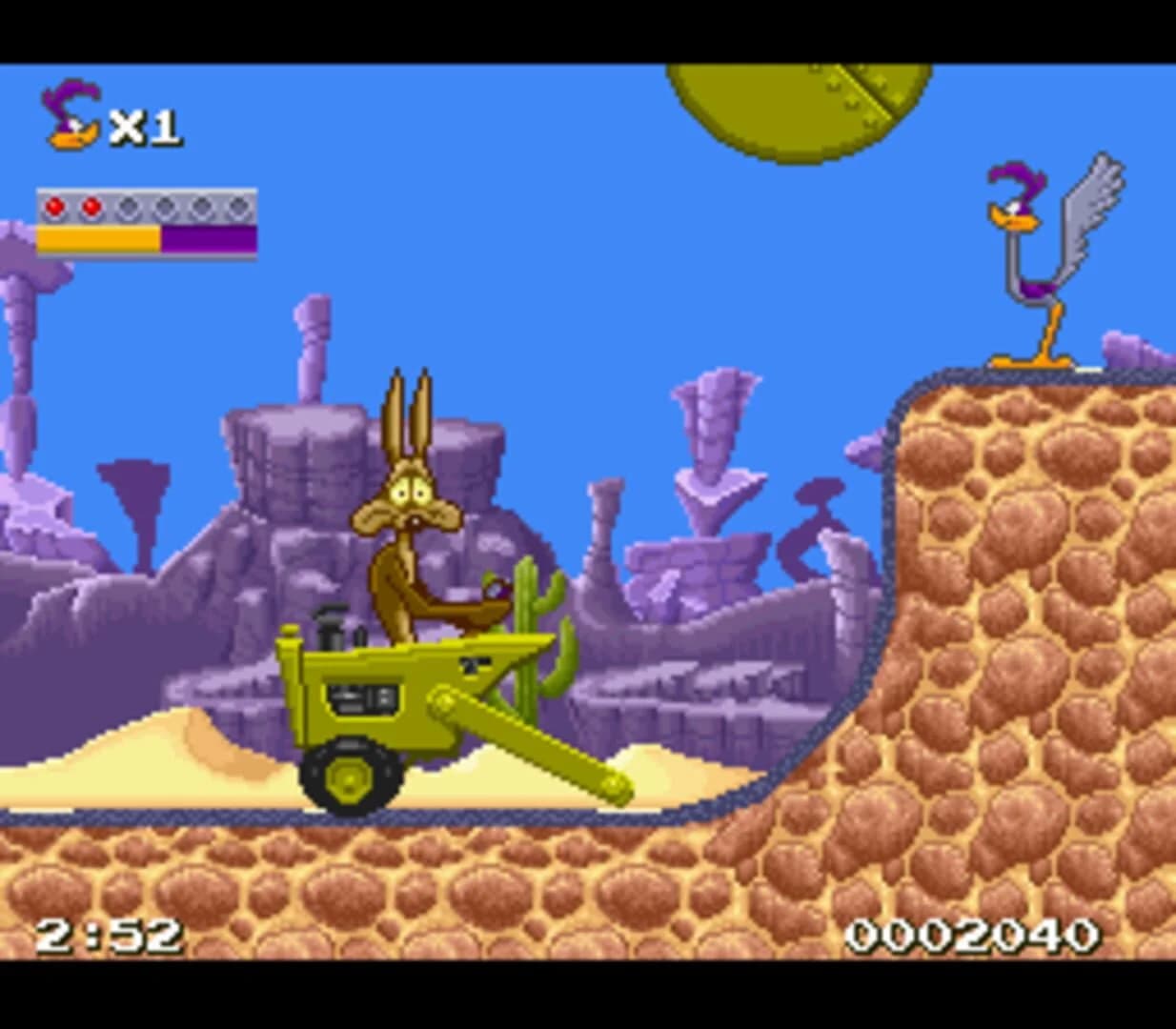 Road Runner's Death Valley Rally screenshot 2
