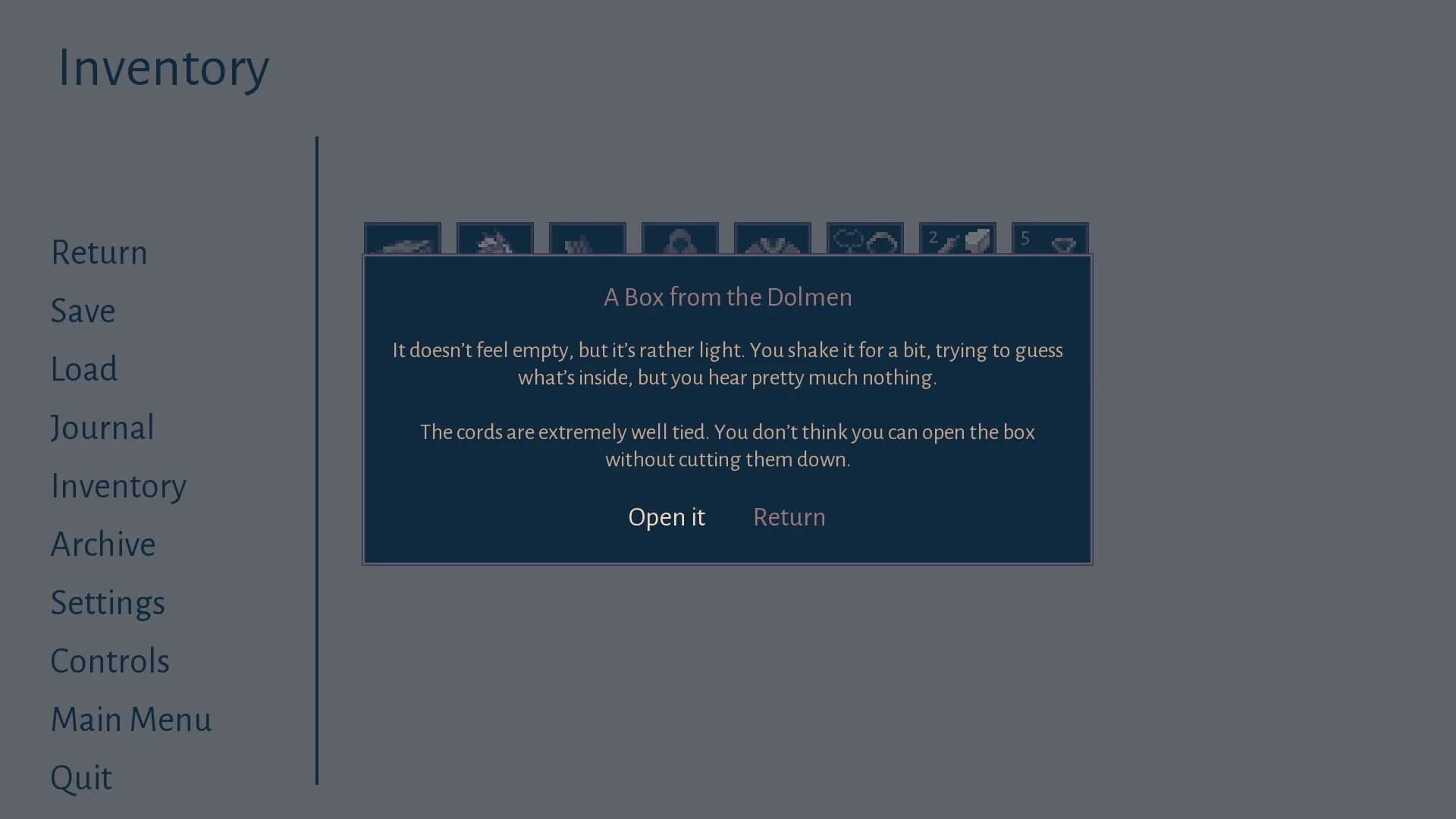 Roadwarden screenshot 2