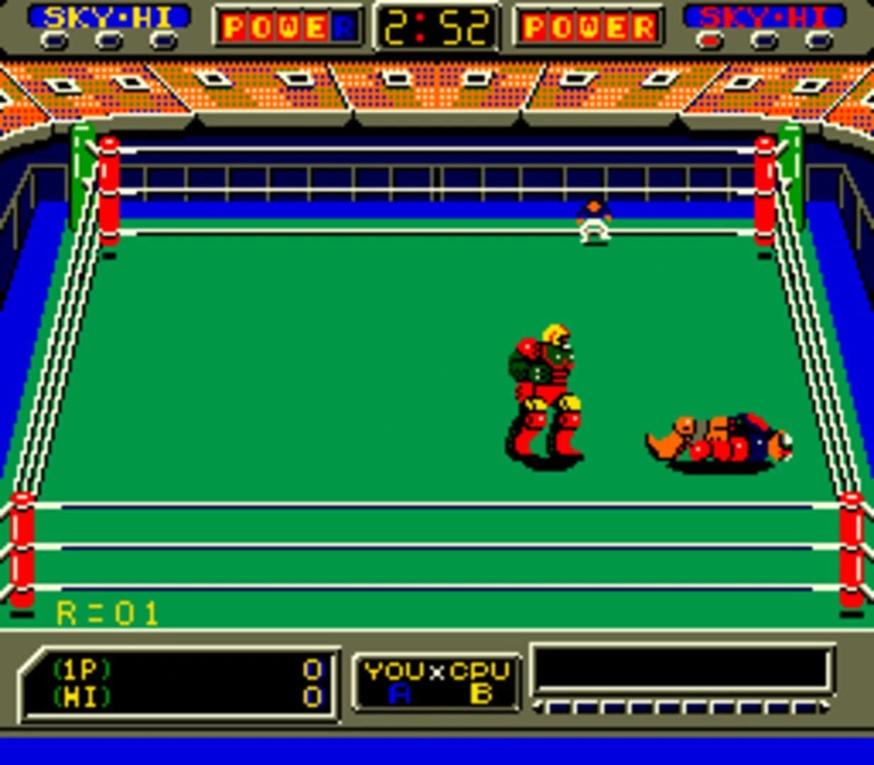 Robo Wrestle 2001 screenshot 2
