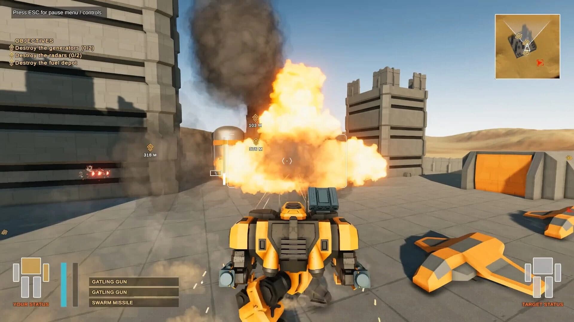 Robot Fury: Mech Combat Simulator screenshot 2