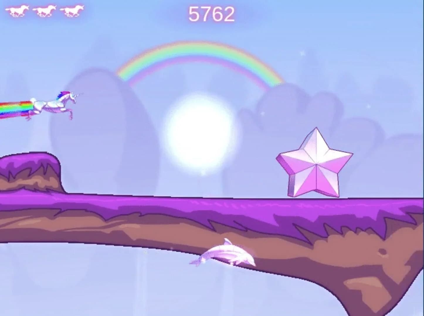 Robot Unicorn Attack screenshot 2