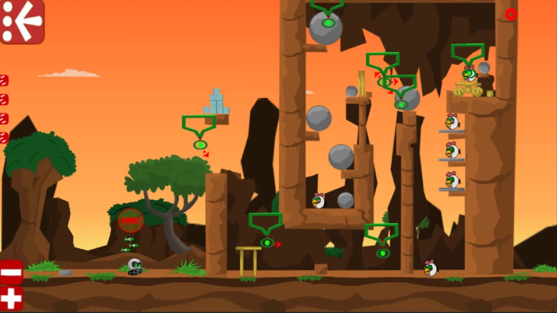 Robot vs Birds Zombies screenshot 2