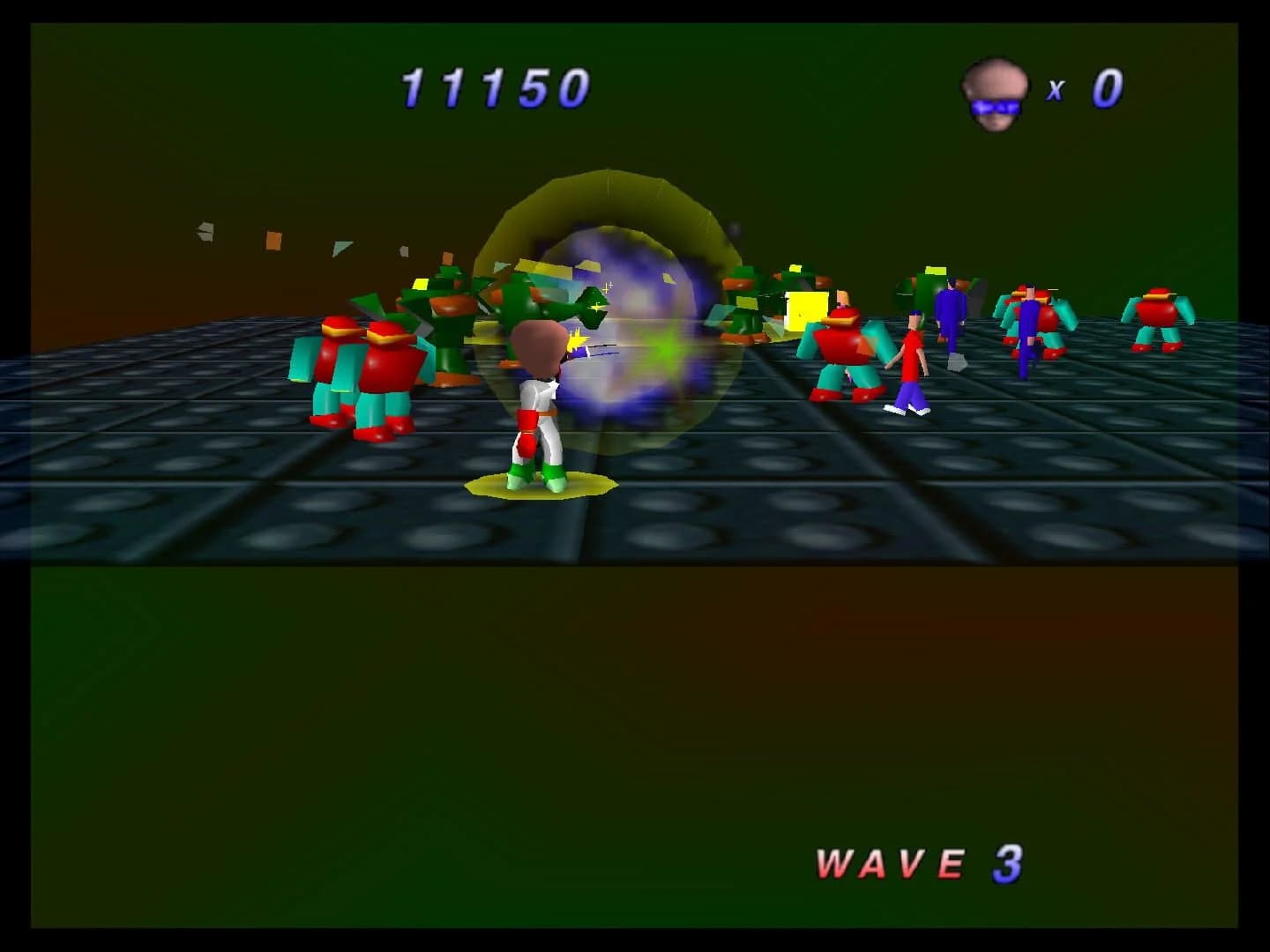 Robotron 64 screenshot 2
