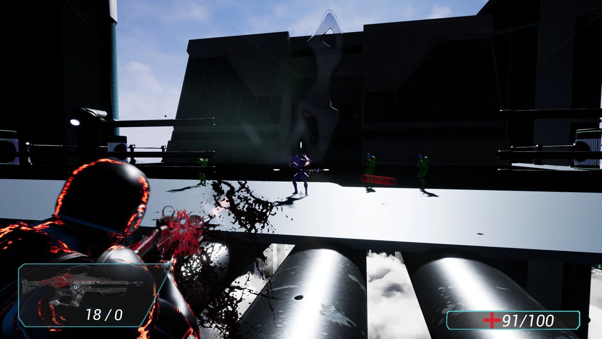 Robots Attack on Vapeland screenshot 4