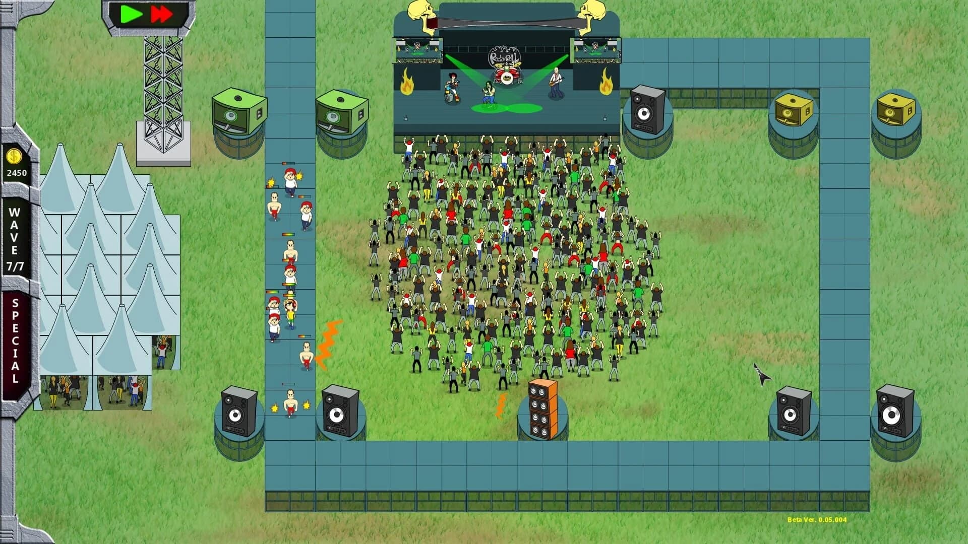 Rock 'N' Roll Defense screenshot 5