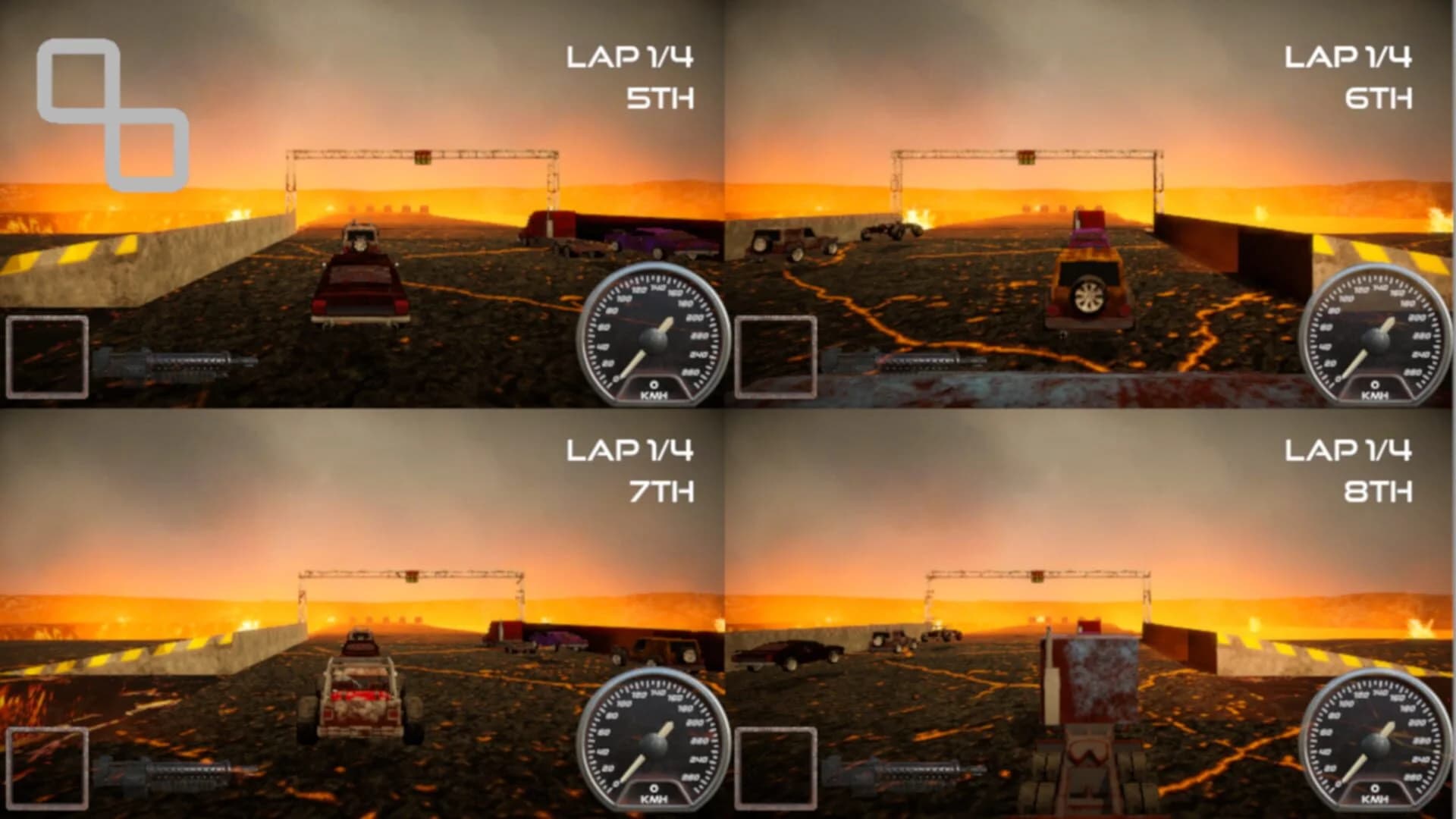 Rock n' Rush Battle Racing screenshot 4