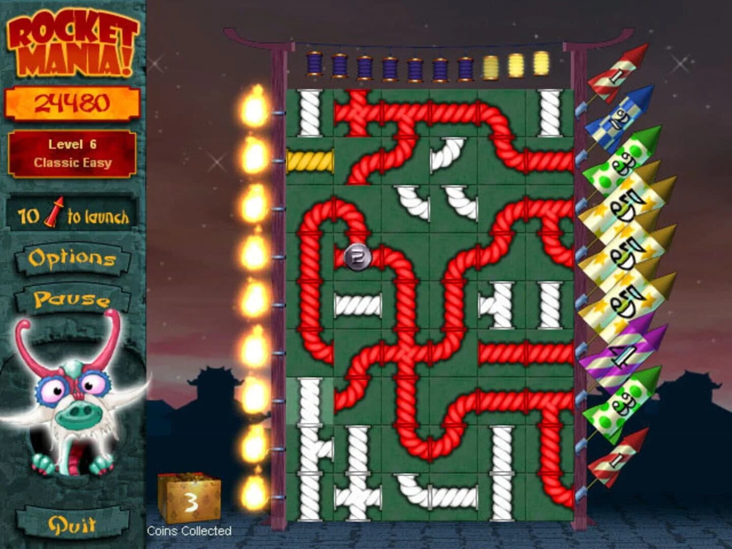 Rocket Mania Deluxe screenshot 3