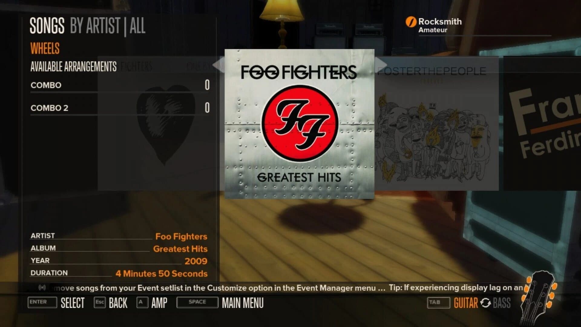 Rocksmith: Foo Fighters - Song Pack screenshot 3