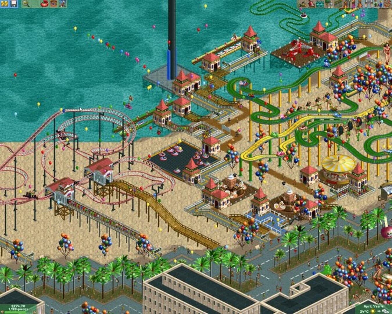 RollerCoaster Tycoon 2 screenshot 1