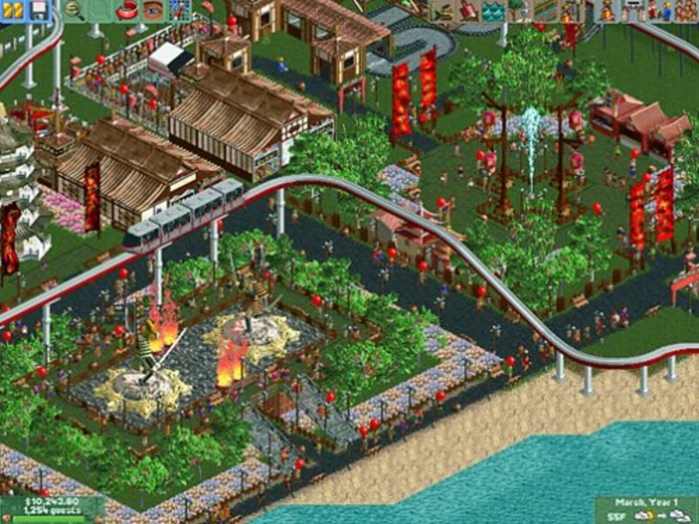 RollerCoaster Tycoon 2: Wacky Worlds screenshot 3