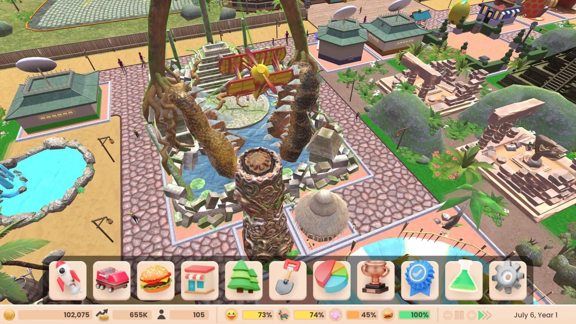 RollerCoaster Tycoon Adventures Deluxe screenshot 2