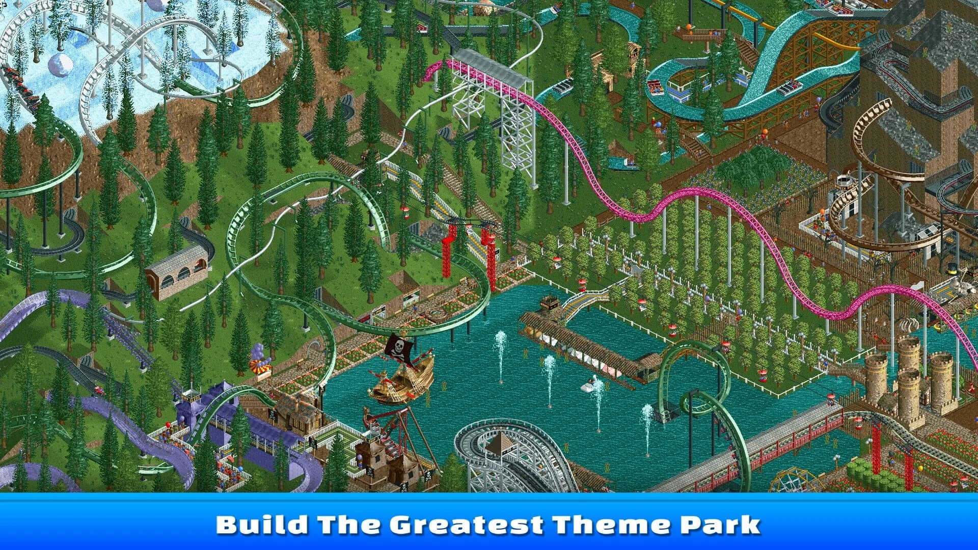 RollerCoaster Tycoon Classic screenshot 1