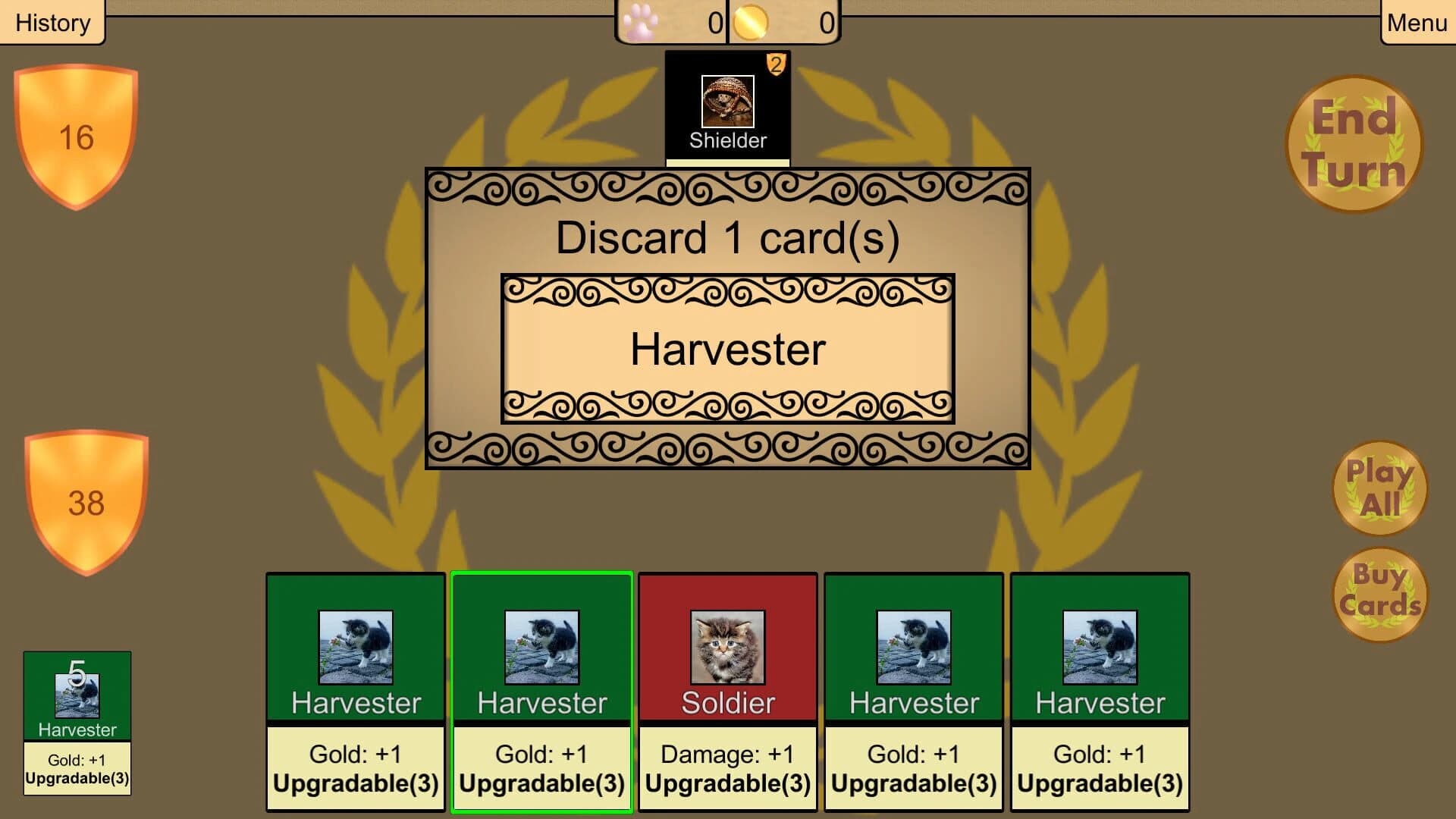 Roman Wars: Deck Building Game screenshot 4