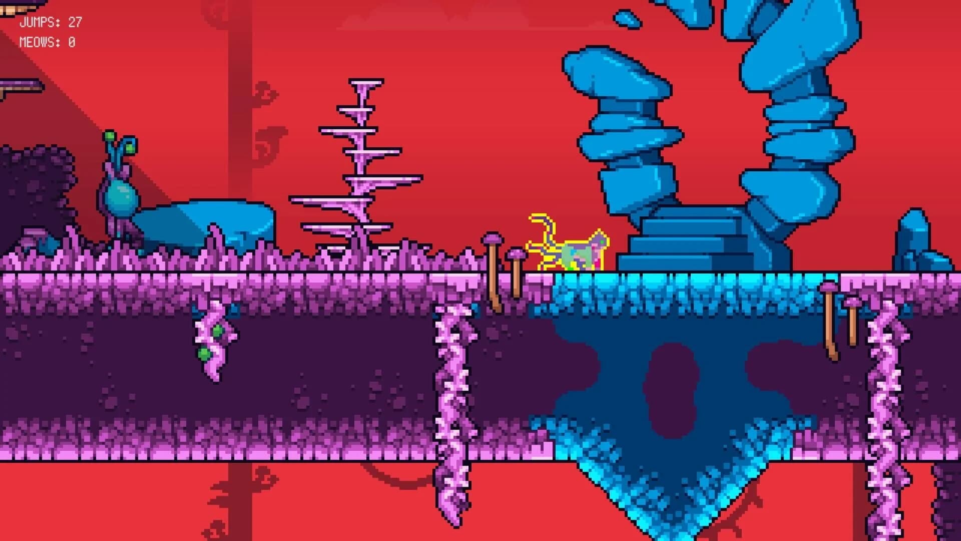 Rooftop Rascal: The Alien Cat screenshot 1