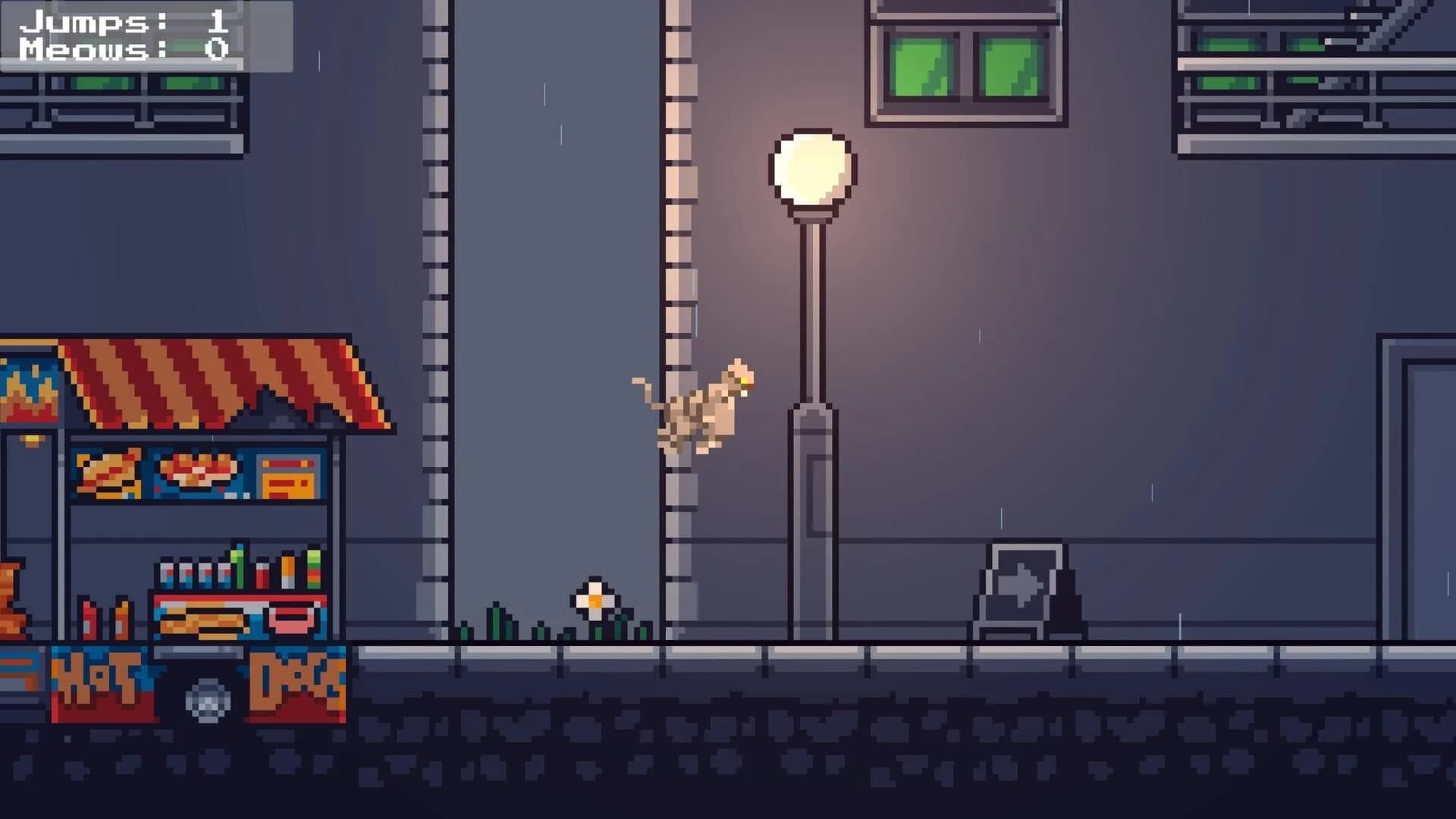 Rooftop Rascal: The Drizzle Cat screenshot 2