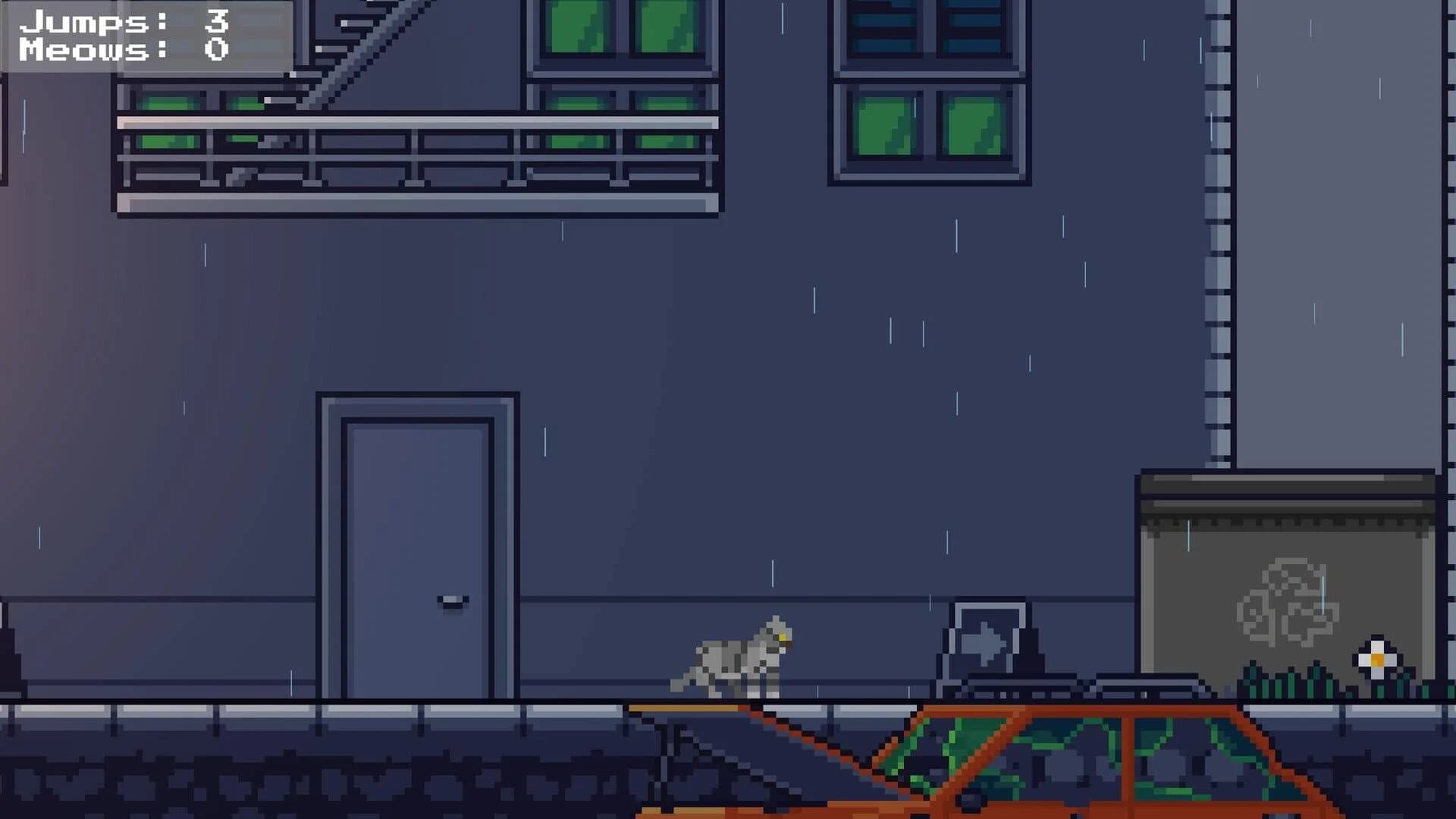 Rooftop Rascal: The Drizzle Cat screenshot 3