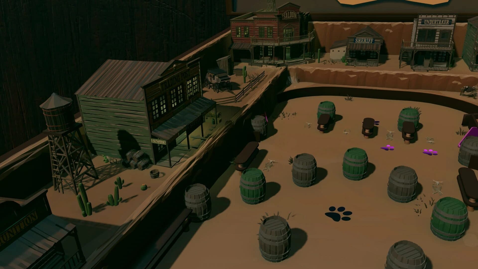 Roxy Raccoon's Pinball Panic: Wacky West screenshot 2