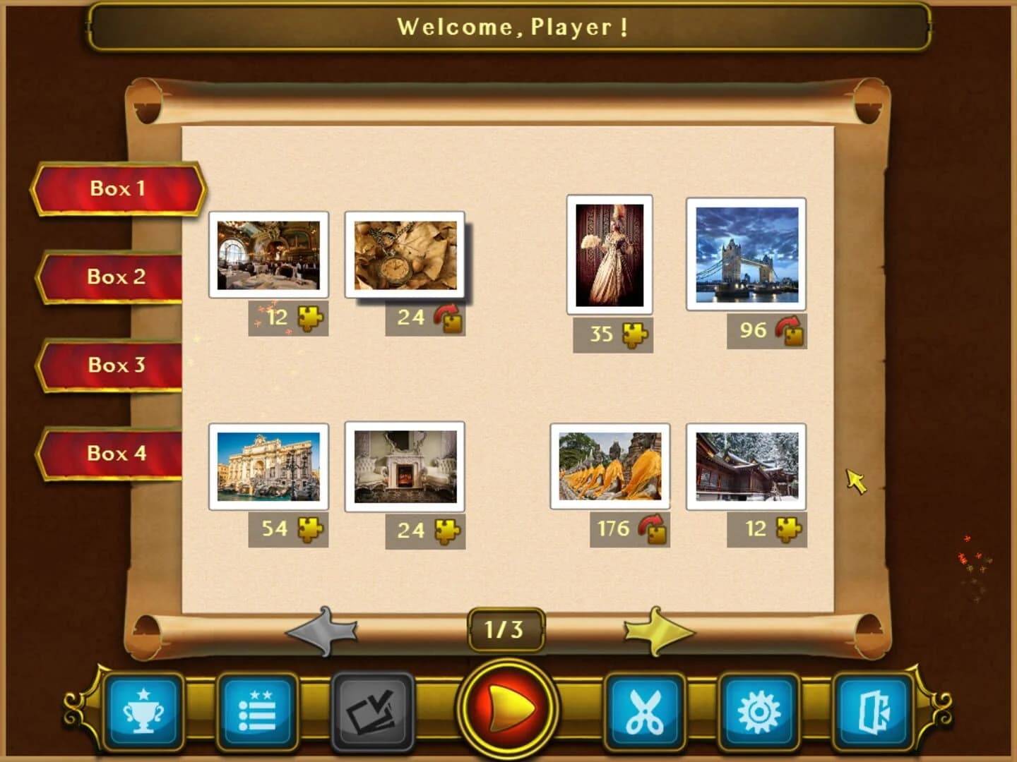 Royal Jigsaw screenshot 1
