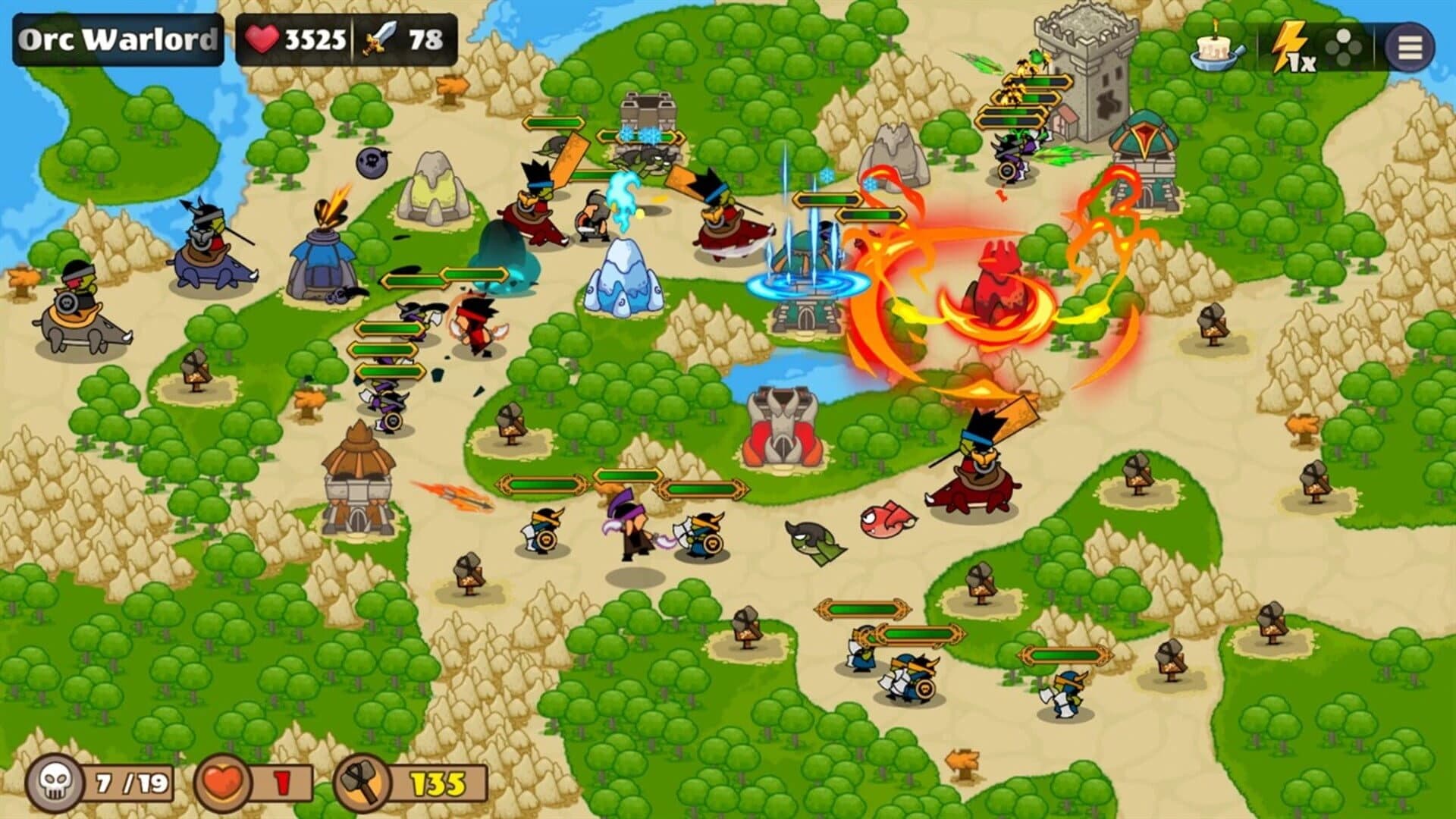 Royal Tower Defense screenshot 1
