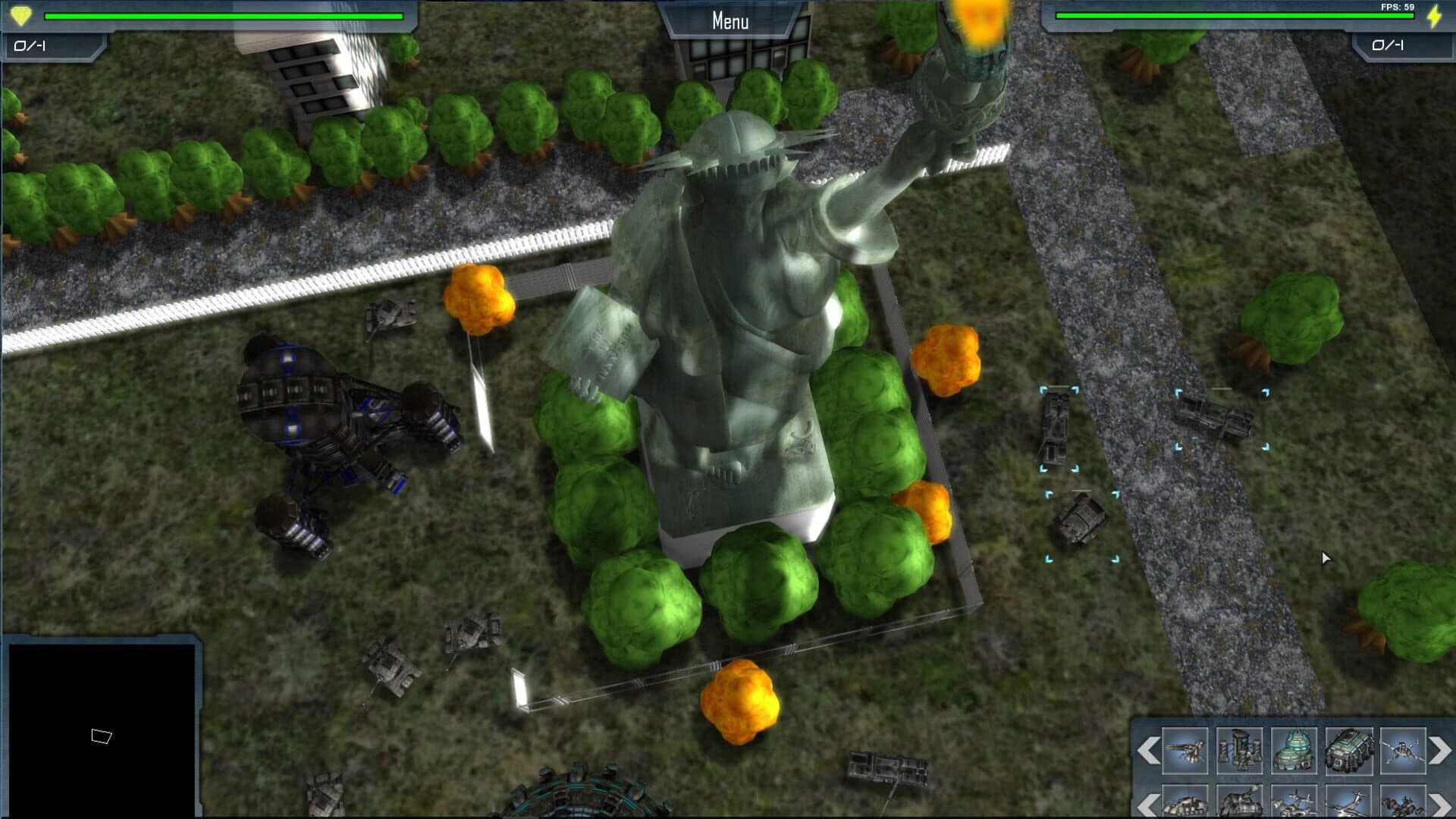 RTS Commander: Smash the Rebels screenshot 1