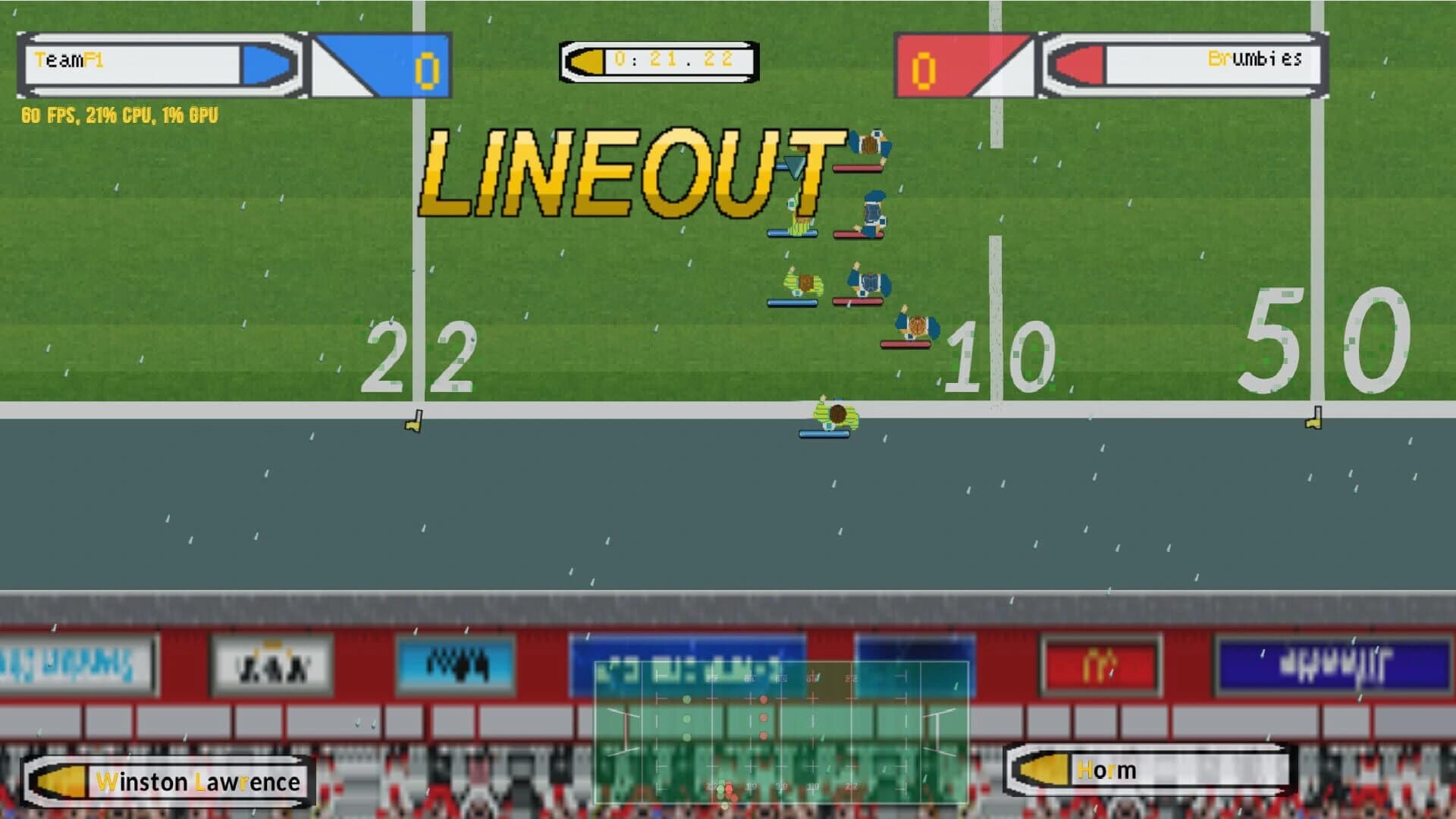 Rugby Sevens 23 screenshot 3