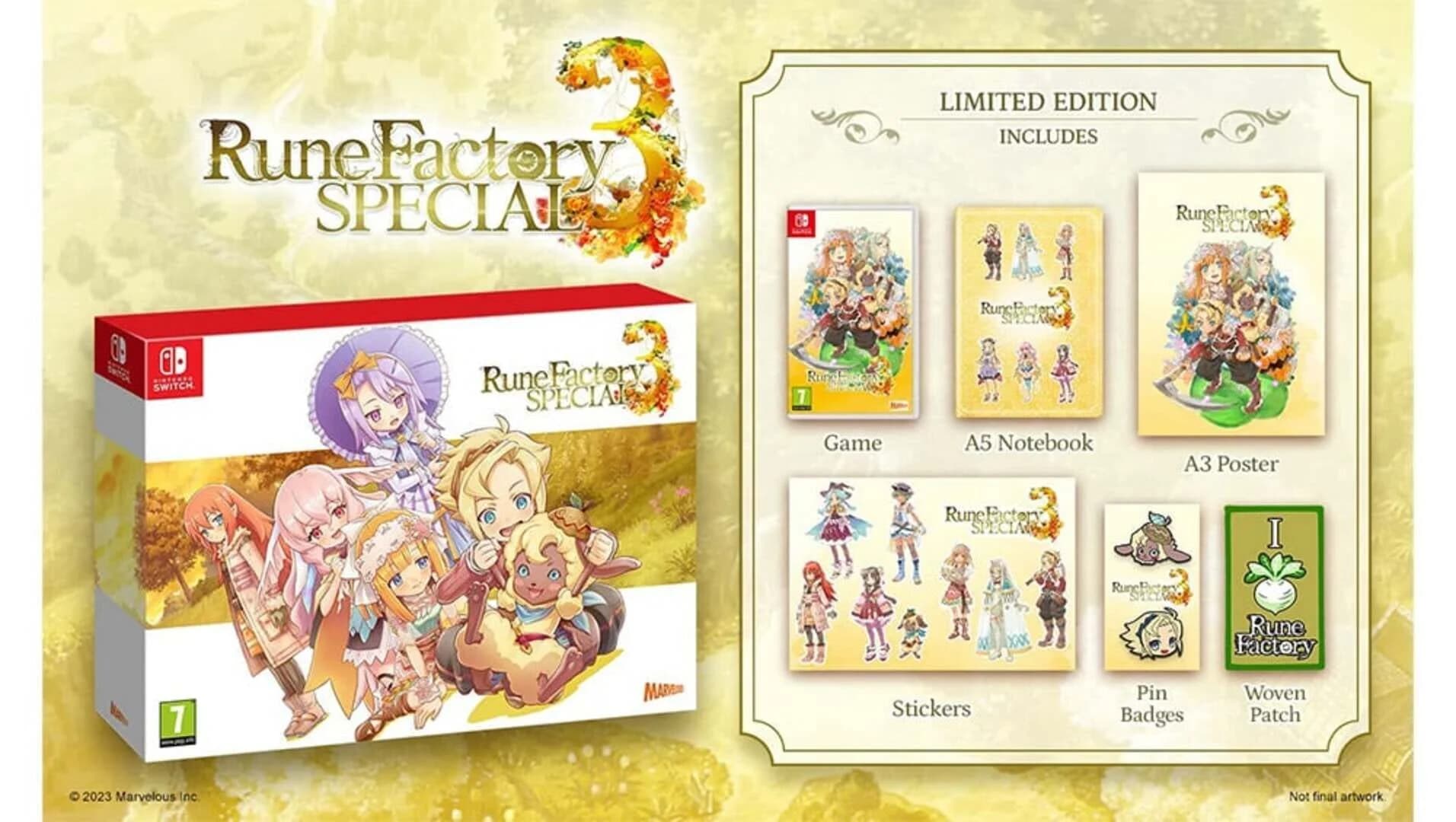 Rune Factory 3 Special: Limited Edition screenshot 1